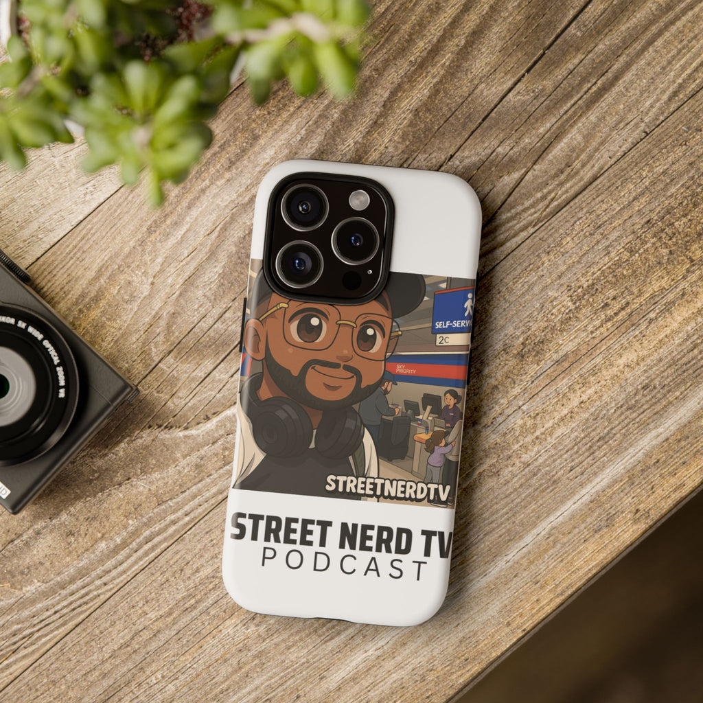 Podcast Phone Case | Tough Cases for Street Nerd TV Lovers, Geek Gifts, Decorative Tech Accessories, Durable Mobile Covers, Unique Gadgets