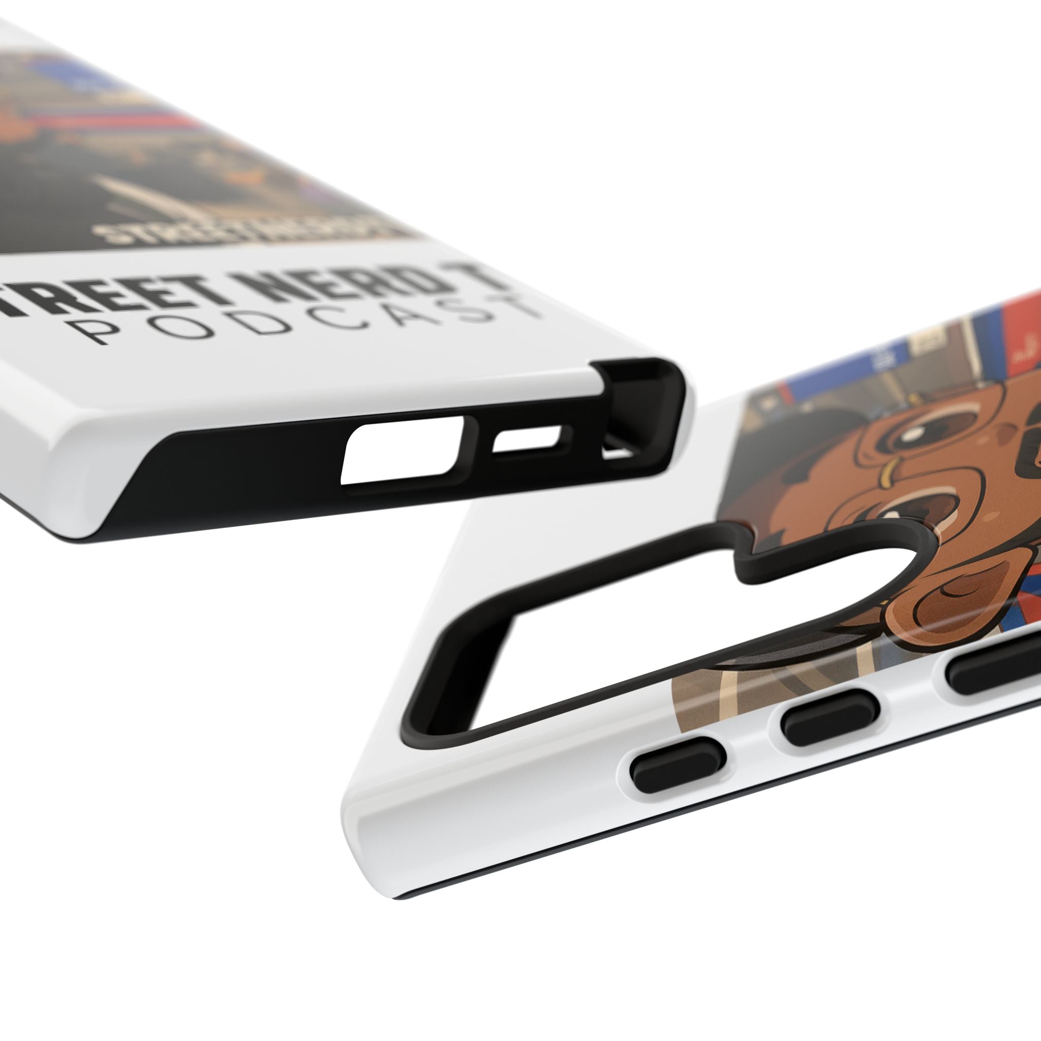 Podcast Phone Case | Tough Cases for Street Nerd TV Lovers, Geek Gifts, Decorative Tech Accessories, Durable Mobile Covers, Unique Gadgets