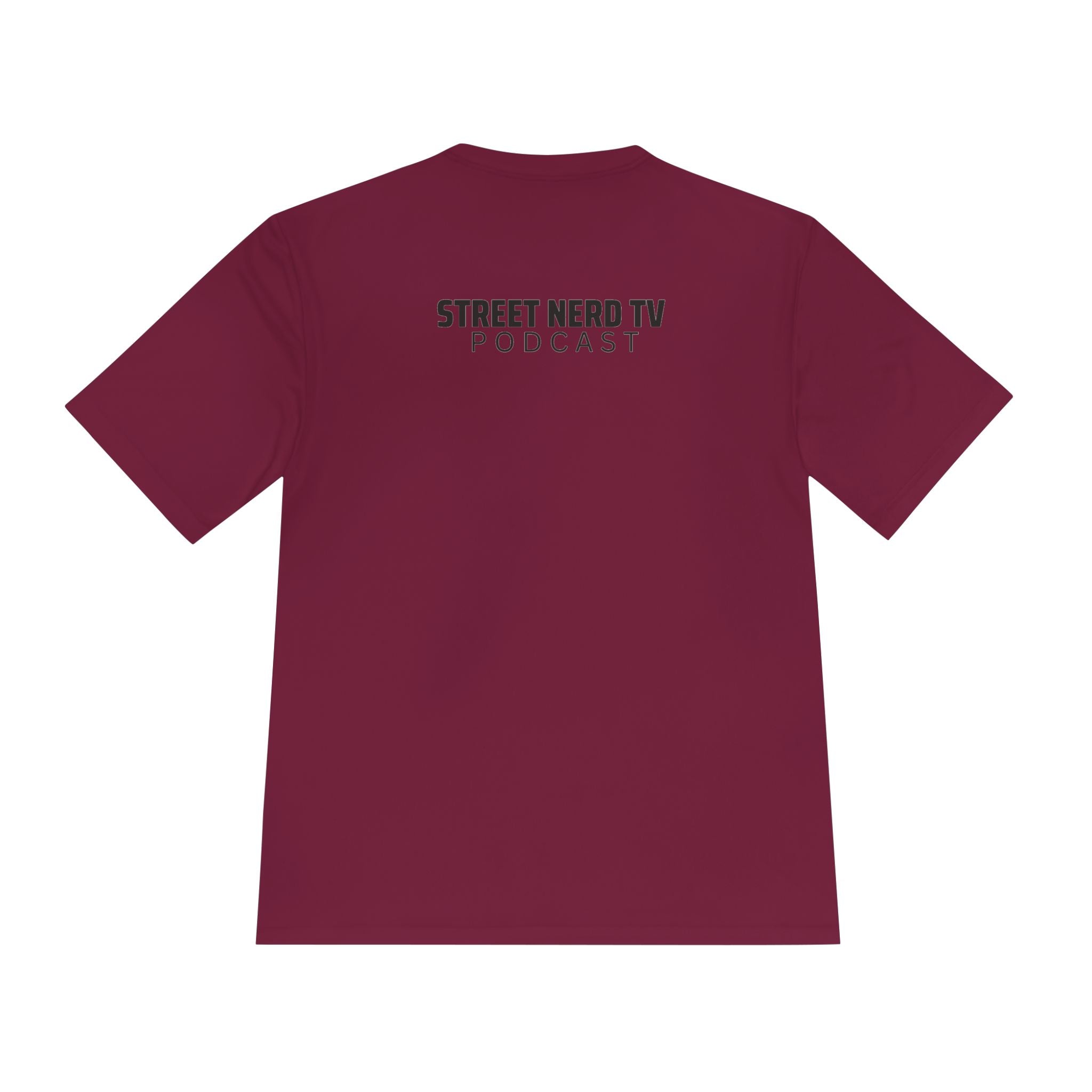 Street Nerd TV Podcast Tee - Unisex Moisture Wicking Athletic Shirt, Workout Top, Casual Wear, Gift for Podcasters, Cool Summer Apparel