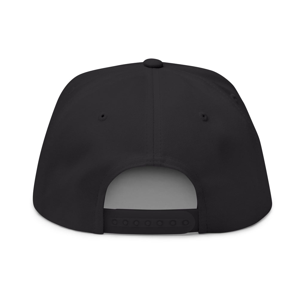 Street Nerd TV Podcast Flat Bill Cap — Embroidered Logo Snapback