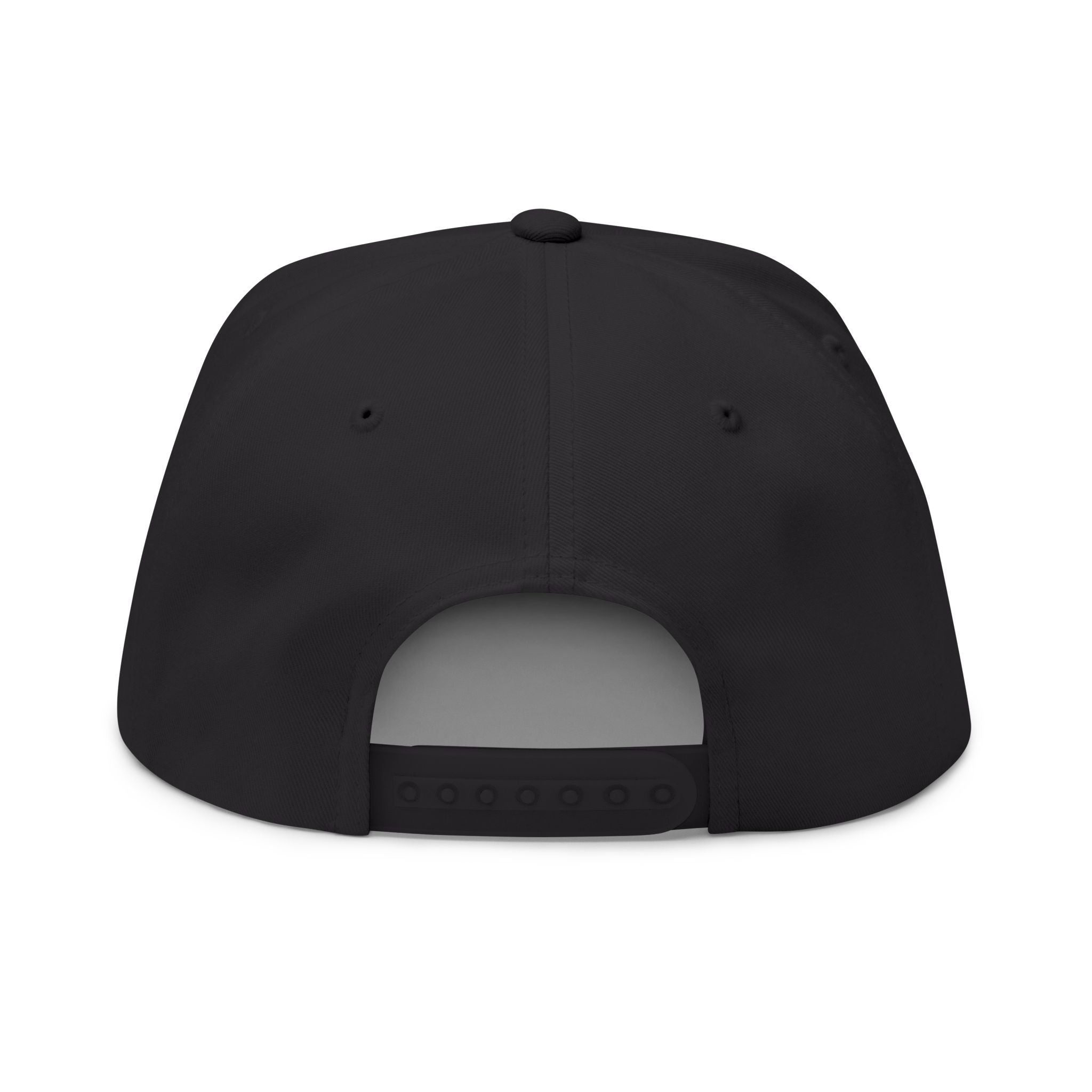 Street Nerd TV Podcast Flat Bill Cap — Embroidered Logo Snapback