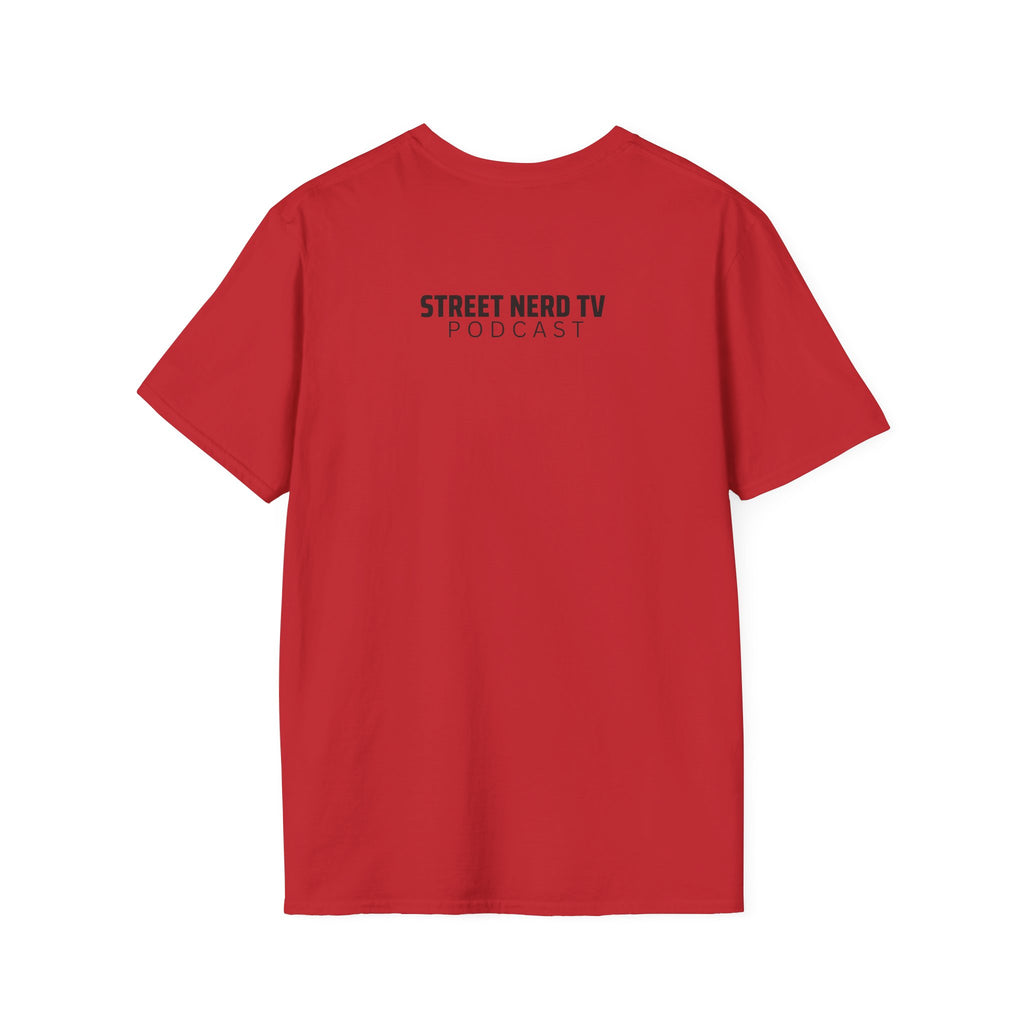 Street Nerd TV Podcast Unisex T-Shirt, Casual Wear, Gift for Creators, Comfortable Fit, Podcast Merch