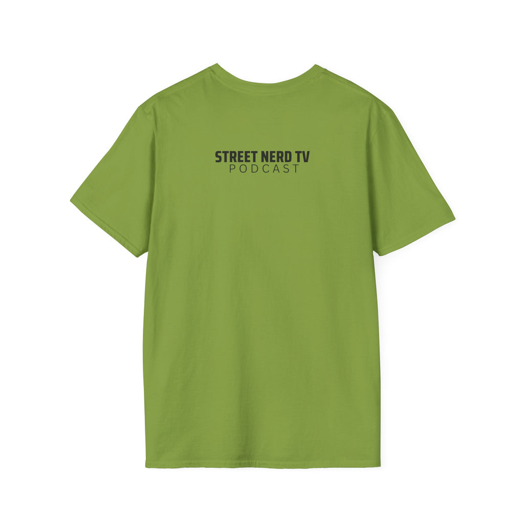 Street Nerd TV Podcast Unisex T-Shirt, Casual Wear, Gift for Creators, Comfortable Fit, Podcast Merch