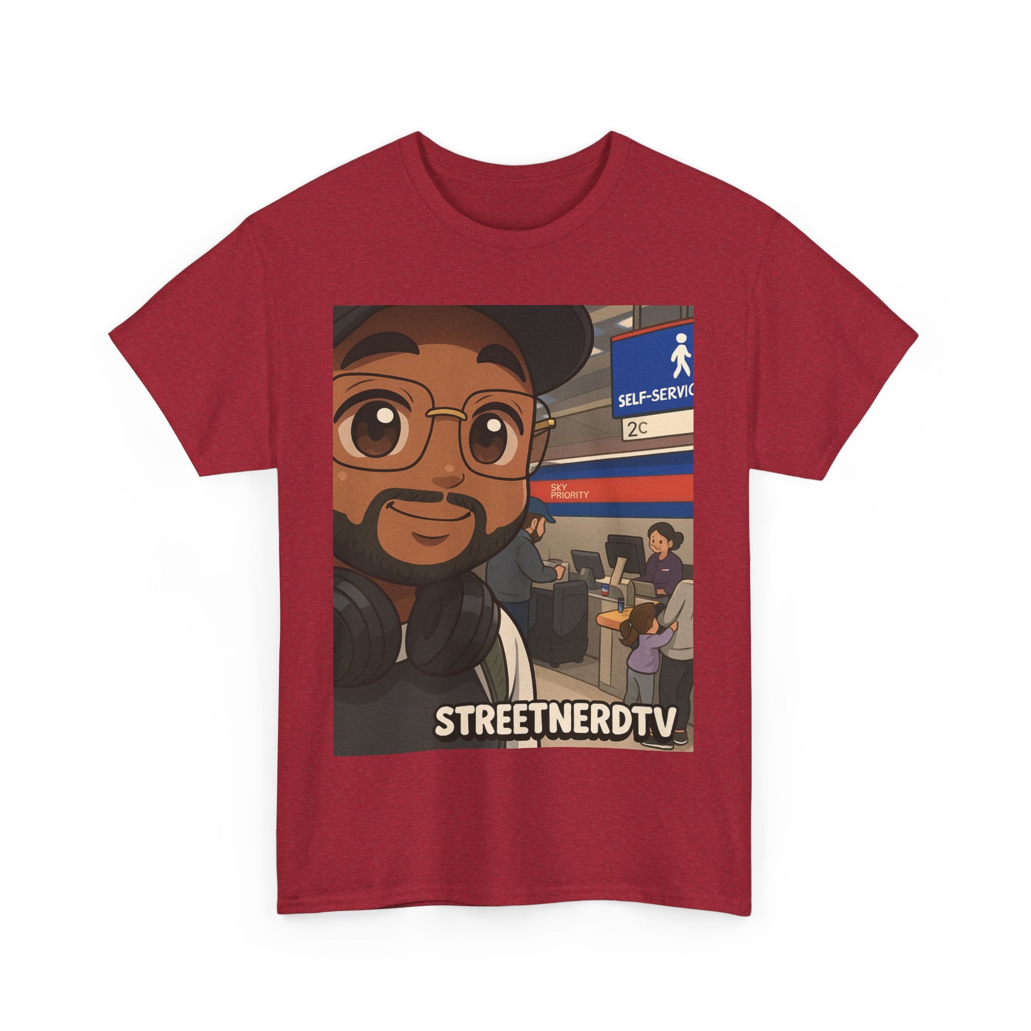 Unisex Heavy Cotton Tee (Mascot)