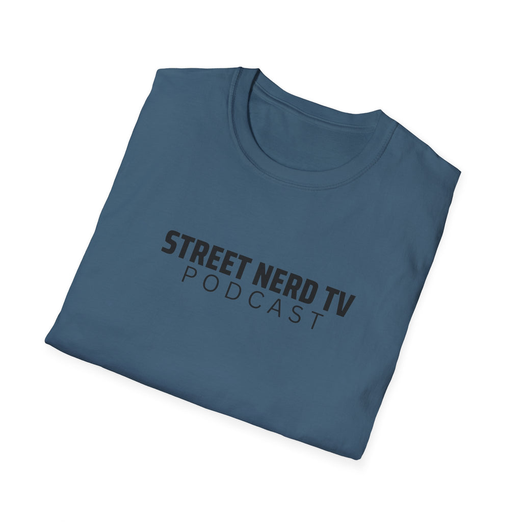 Street Nerd TV Podcast Unisex T-Shirt, Casual Wear, Gift for Creators, Comfortable Fit, Podcast Merch
