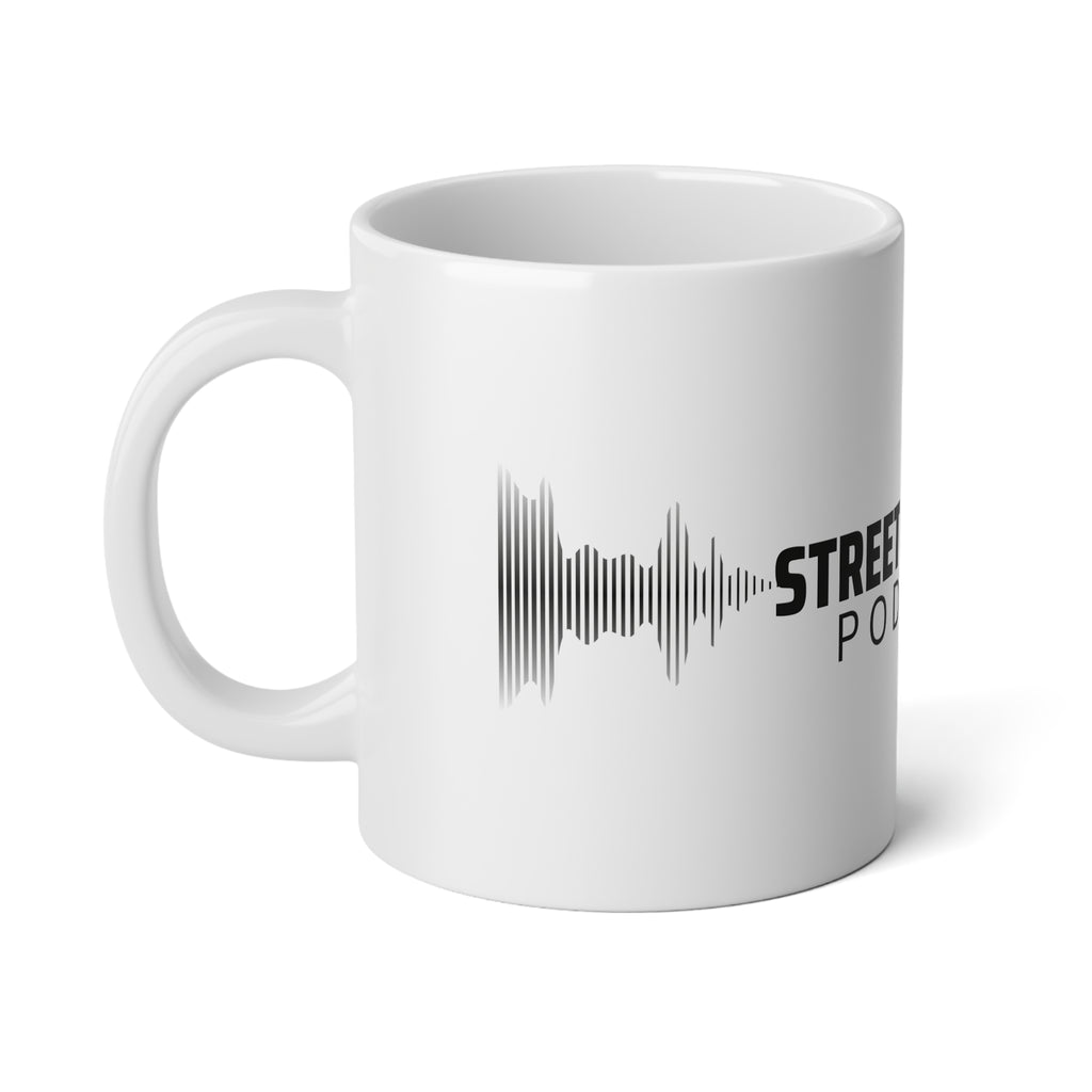 Streetnerd Jumbo Mug | Funny 20oz Coffee Cup | Unique Gift for Coffee Lovers | Perfect for Home Office or as a Birthday Present