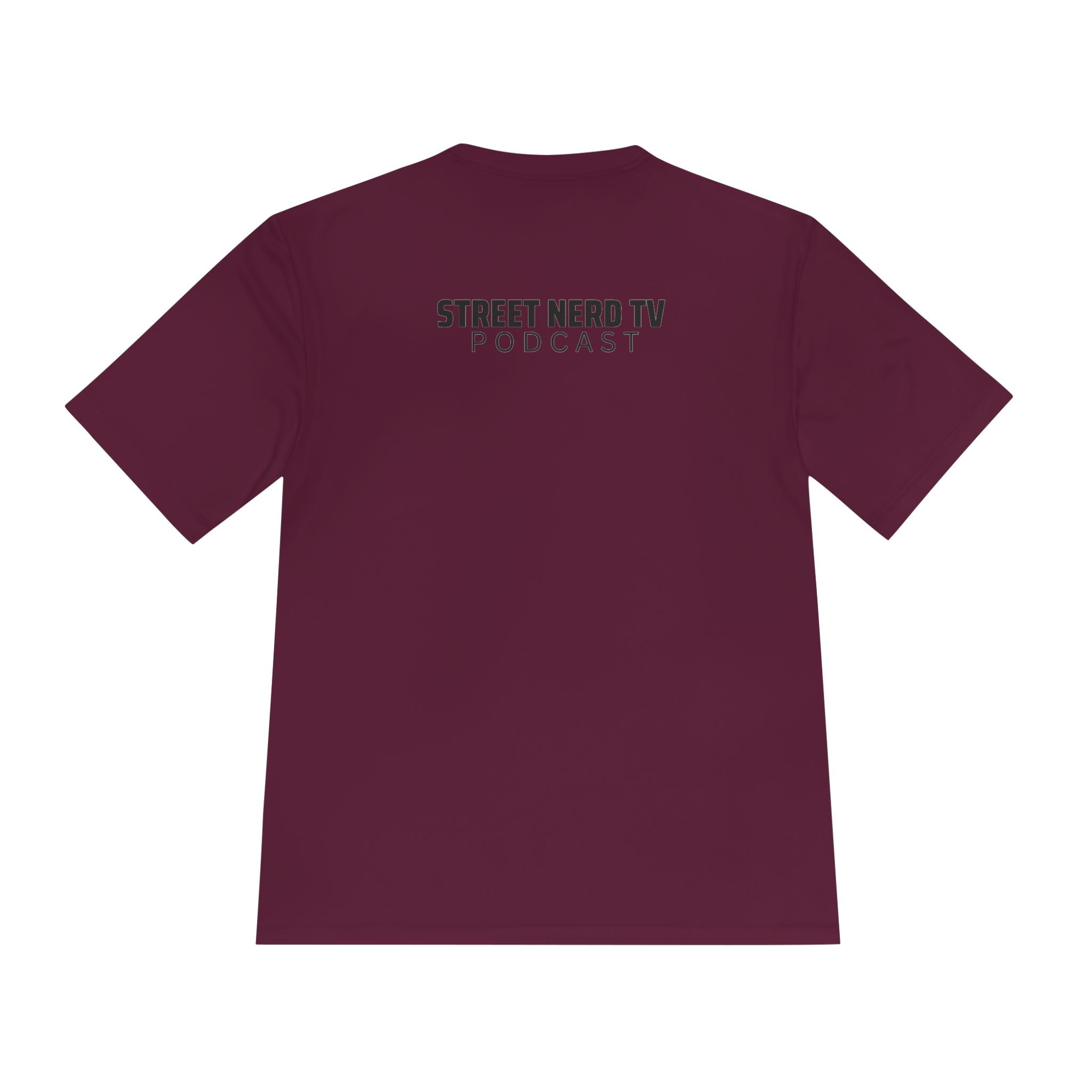 Street Nerd TV Podcast Tee - Unisex Moisture Wicking Athletic Shirt, Workout Top, Casual Wear, Gift for Podcasters, Cool Summer Apparel