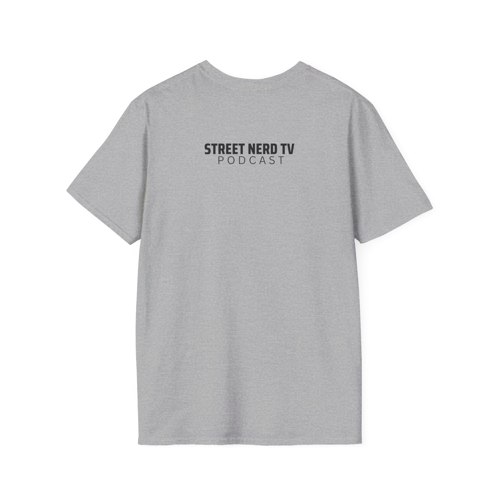 Street Nerd TV Podcast Unisex T-Shirt, Casual Wear, Gift for Creators, Comfortable Fit, Podcast Merch