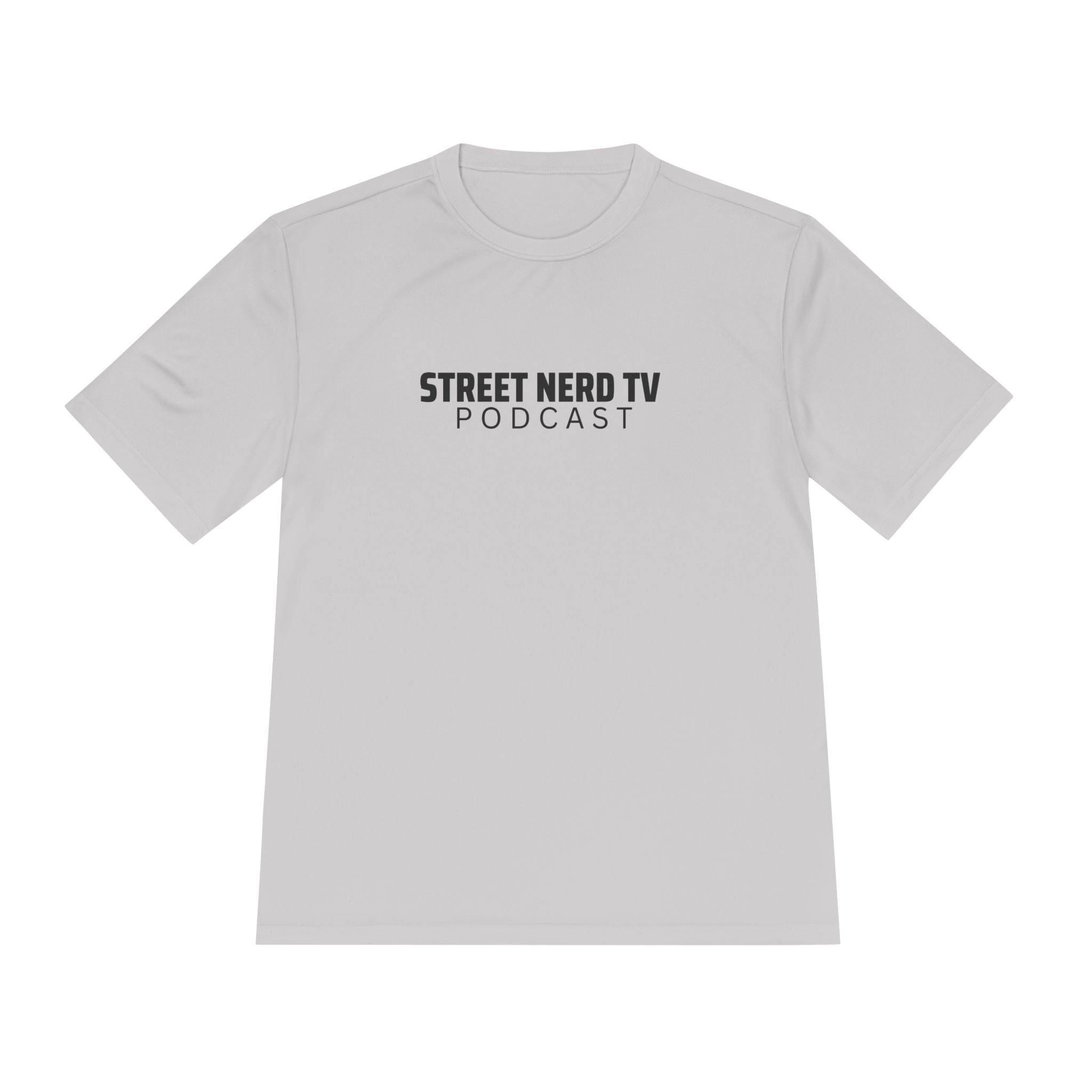 Street Nerd TV Podcast Tee - Unisex Moisture Wicking Athletic Shirt, Workout Top, Casual Wear, Gift for Podcasters, Cool Summer Apparel