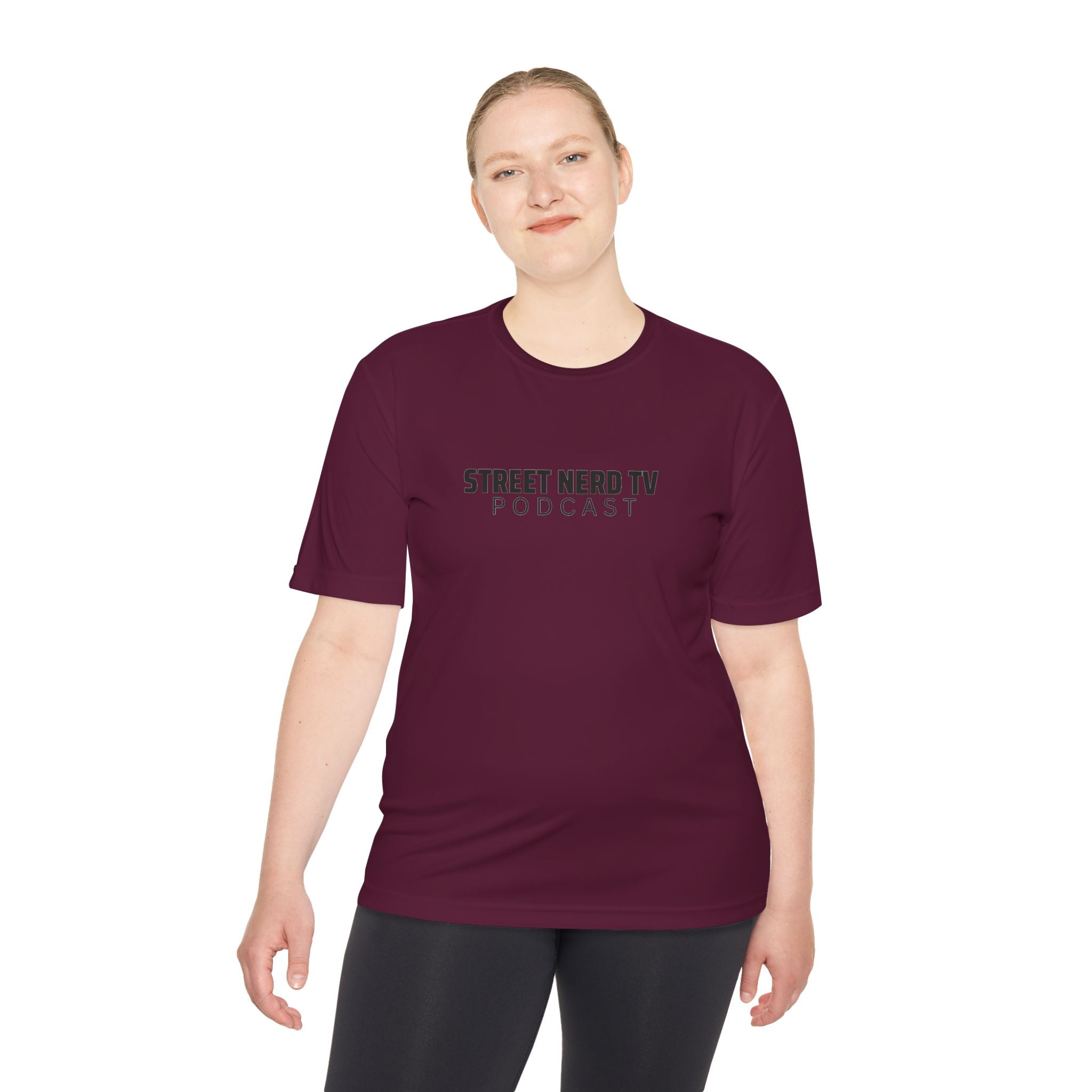 Street Nerd TV Podcast Tee - Unisex Moisture Wicking Athletic Shirt, Workout Top, Casual Wear, Gift for Podcasters, Cool Summer Apparel