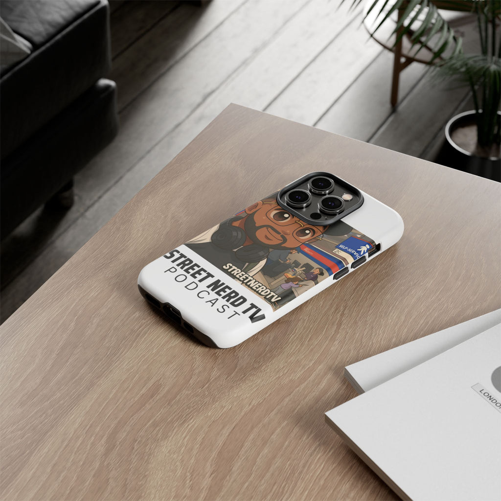 Podcast Phone Case | Tough Cases for Street Nerd TV Lovers, Geek Gifts, Decorative Tech Accessories, Durable Mobile Covers, Unique Gadgets
