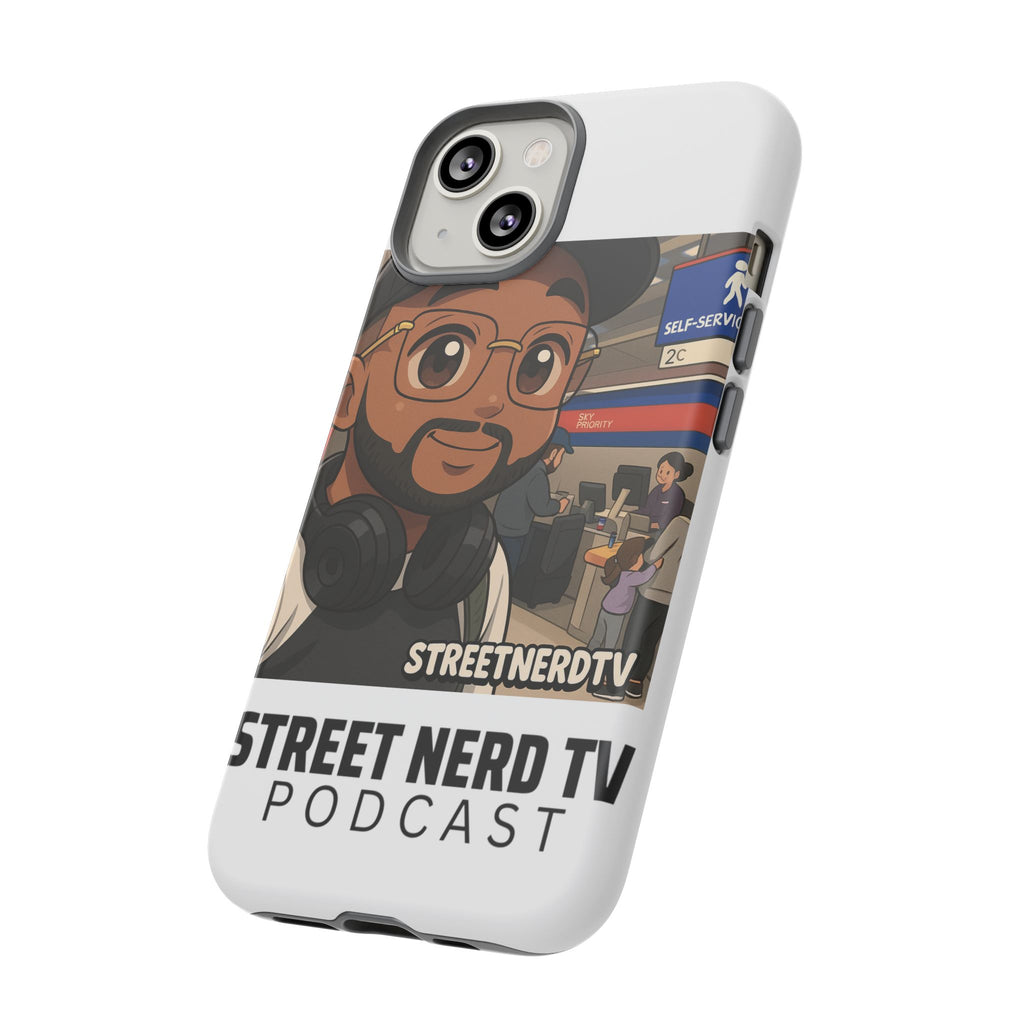 Podcast Phone Case | Tough Cases for Street Nerd TV Lovers, Geek Gifts, Decorative Tech Accessories, Durable Mobile Covers, Unique Gadgets