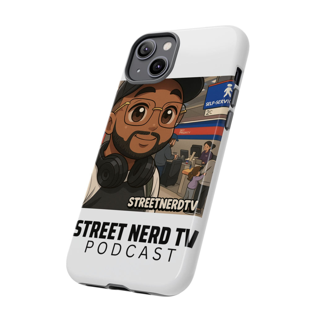 Podcast Phone Case | Tough Cases for Street Nerd TV Lovers, Geek Gifts, Decorative Tech Accessories, Durable Mobile Covers, Unique Gadgets