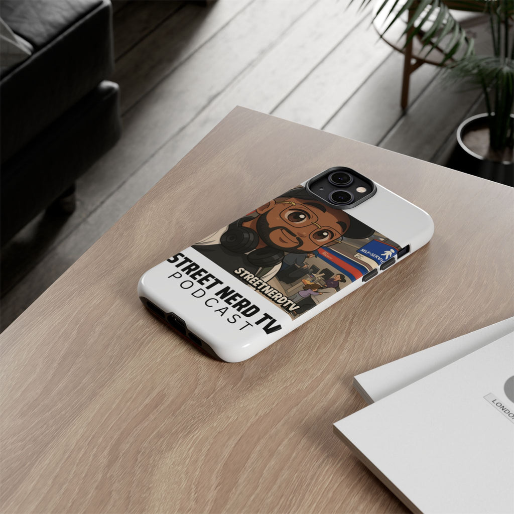 Podcast Phone Case | Tough Cases for Street Nerd TV Lovers, Geek Gifts, Decorative Tech Accessories, Durable Mobile Covers, Unique Gadgets