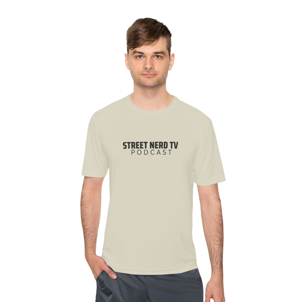 Street Nerd TV Podcast Tee - Unisex Moisture Wicking Athletic Shirt, Workout Top, Casual Wear, Gift for Podcasters, Cool Summer Apparel