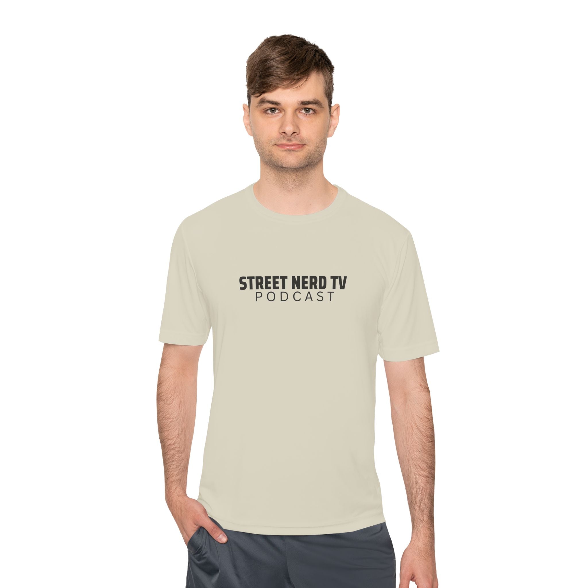 Street Nerd TV Podcast Tee - Unisex Moisture Wicking Athletic Shirt, Workout Top, Casual Wear, Gift for Podcasters, Cool Summer Apparel
