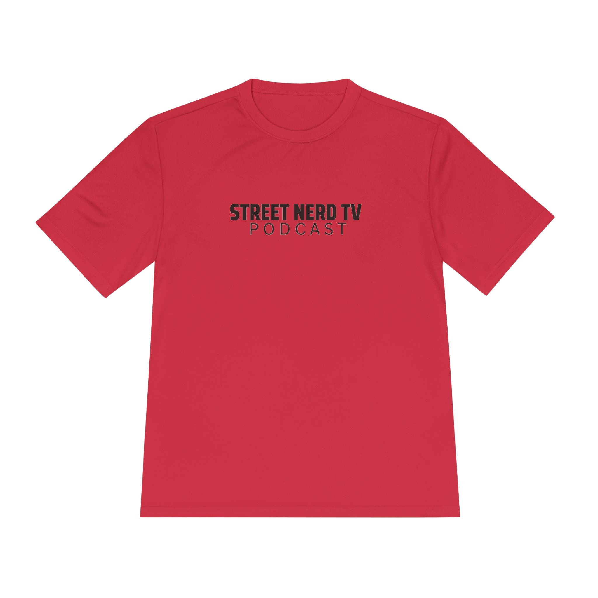 Street Nerd TV Podcast Tee - Unisex Moisture Wicking Athletic Shirt, Workout Top, Casual Wear, Gift for Podcasters, Cool Summer Apparel