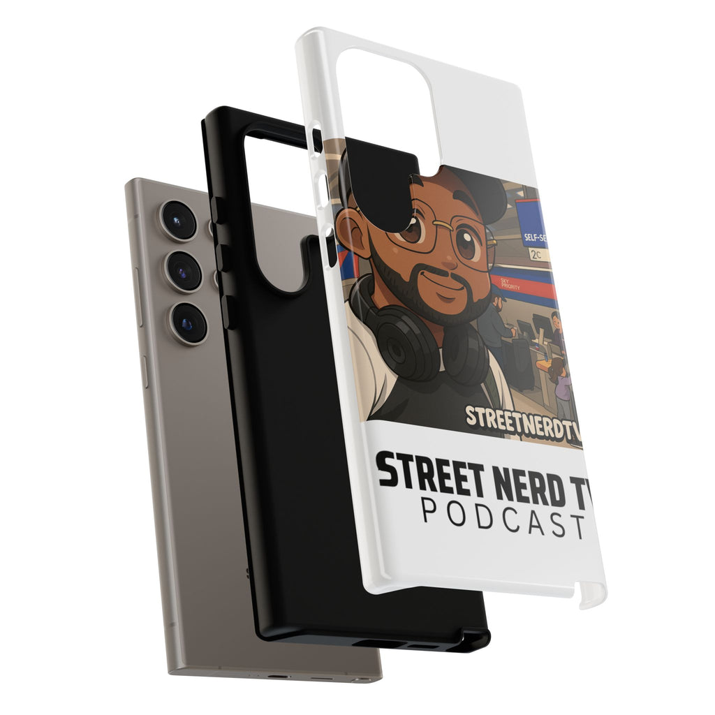 Podcast Phone Case | Tough Cases for Street Nerd TV Lovers, Geek Gifts, Decorative Tech Accessories, Durable Mobile Covers, Unique Gadgets