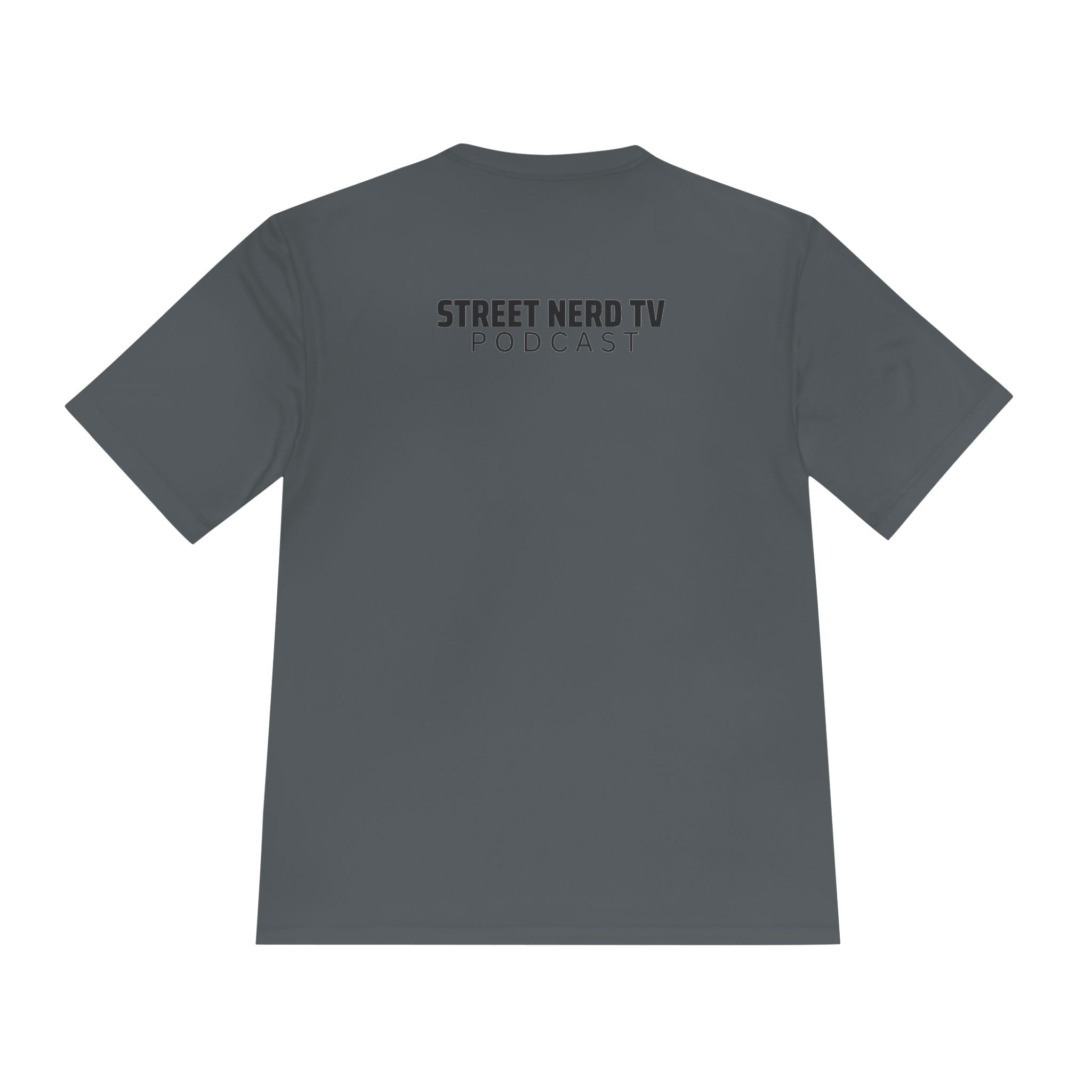 Street Nerd TV Podcast Tee - Unisex Moisture Wicking Athletic Shirt, Workout Top, Casual Wear, Gift for Podcasters, Cool Summer Apparel