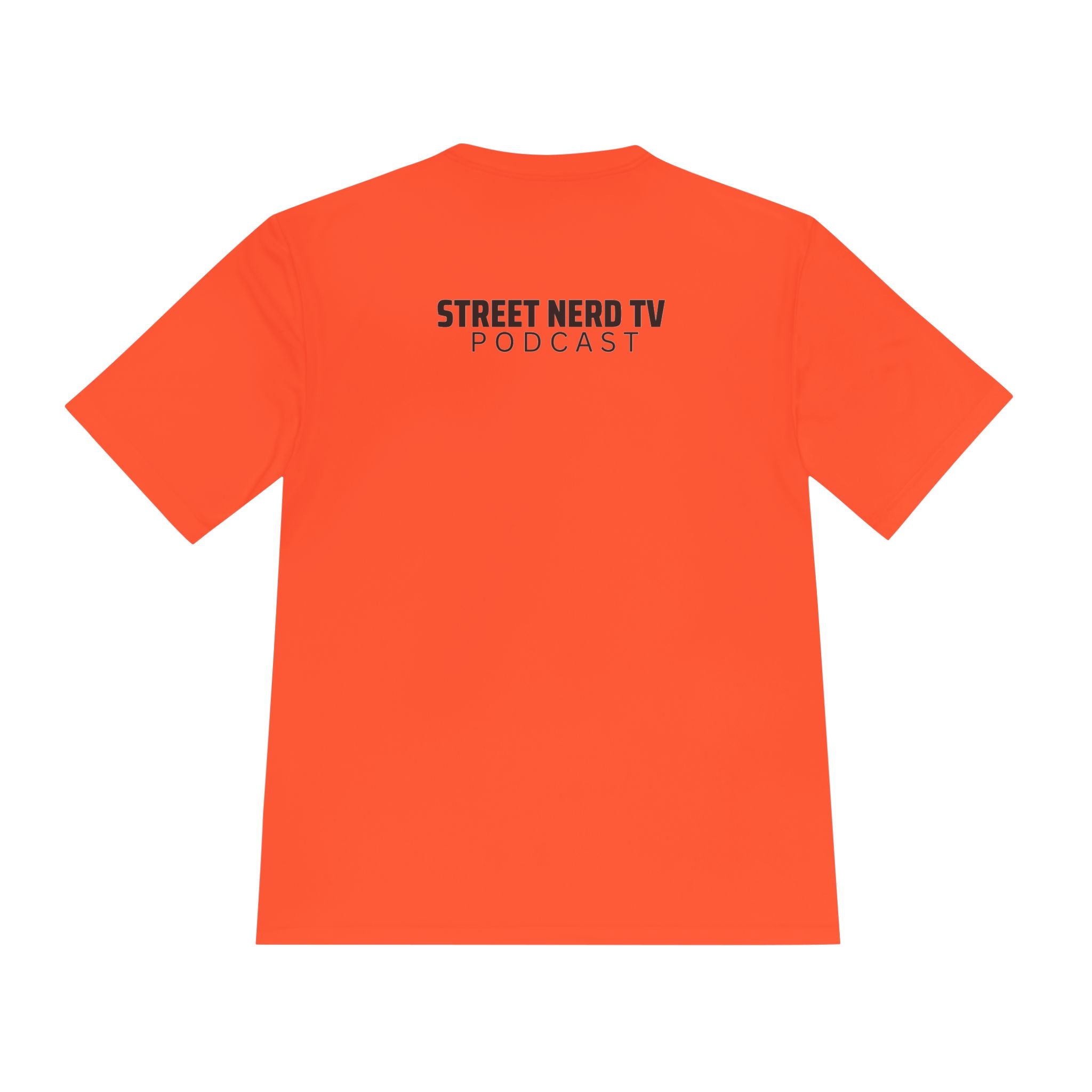 Street Nerd TV Podcast Tee - Unisex Moisture Wicking Athletic Shirt, Workout Top, Casual Wear, Gift for Podcasters, Cool Summer Apparel