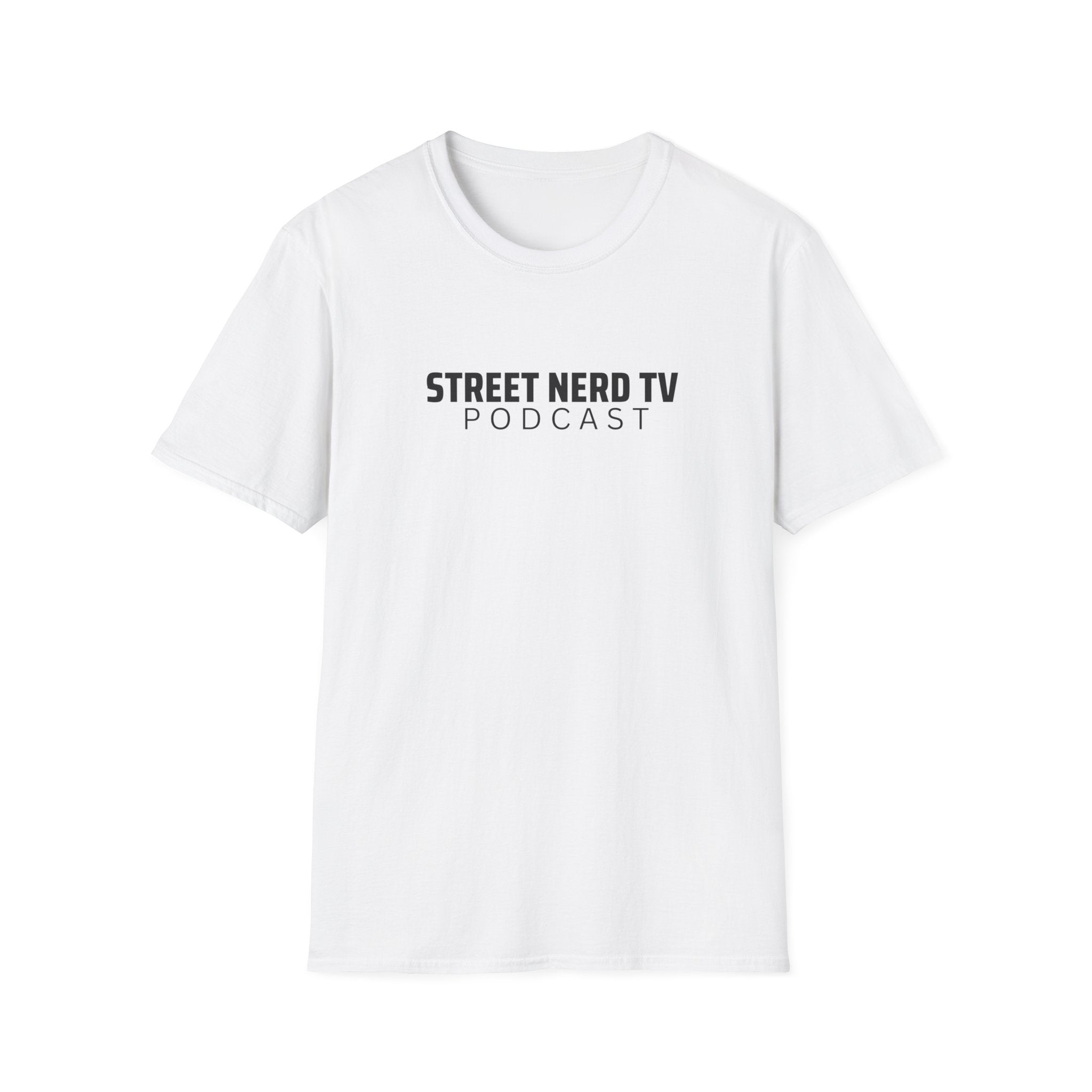 Street Nerd TV Podcast Unisex T-Shirt, Casual Wear, Gift for Creators, Comfortable Fit, Podcast Merch