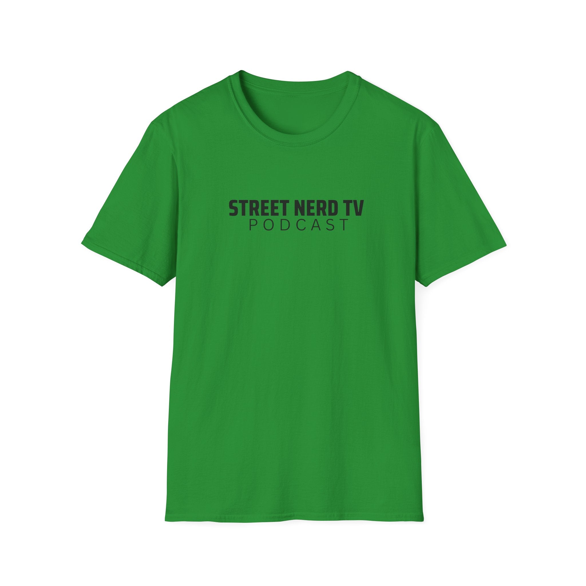 Street Nerd TV Podcast Unisex T-Shirt, Casual Wear, Gift for Creators, Comfortable Fit, Podcast Merch