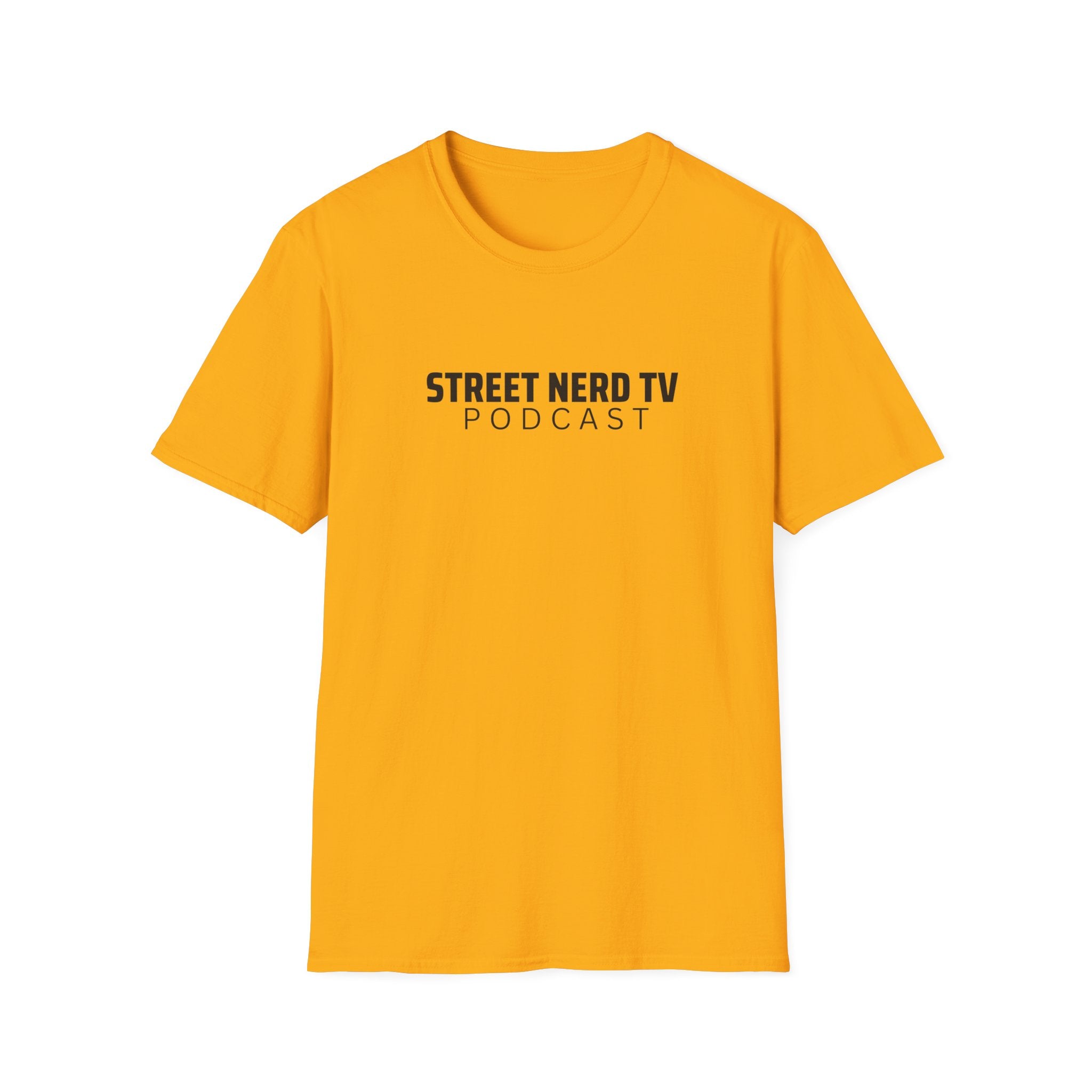 Street Nerd TV Podcast Unisex T-Shirt, Casual Wear, Gift for Creators, Comfortable Fit, Podcast Merch