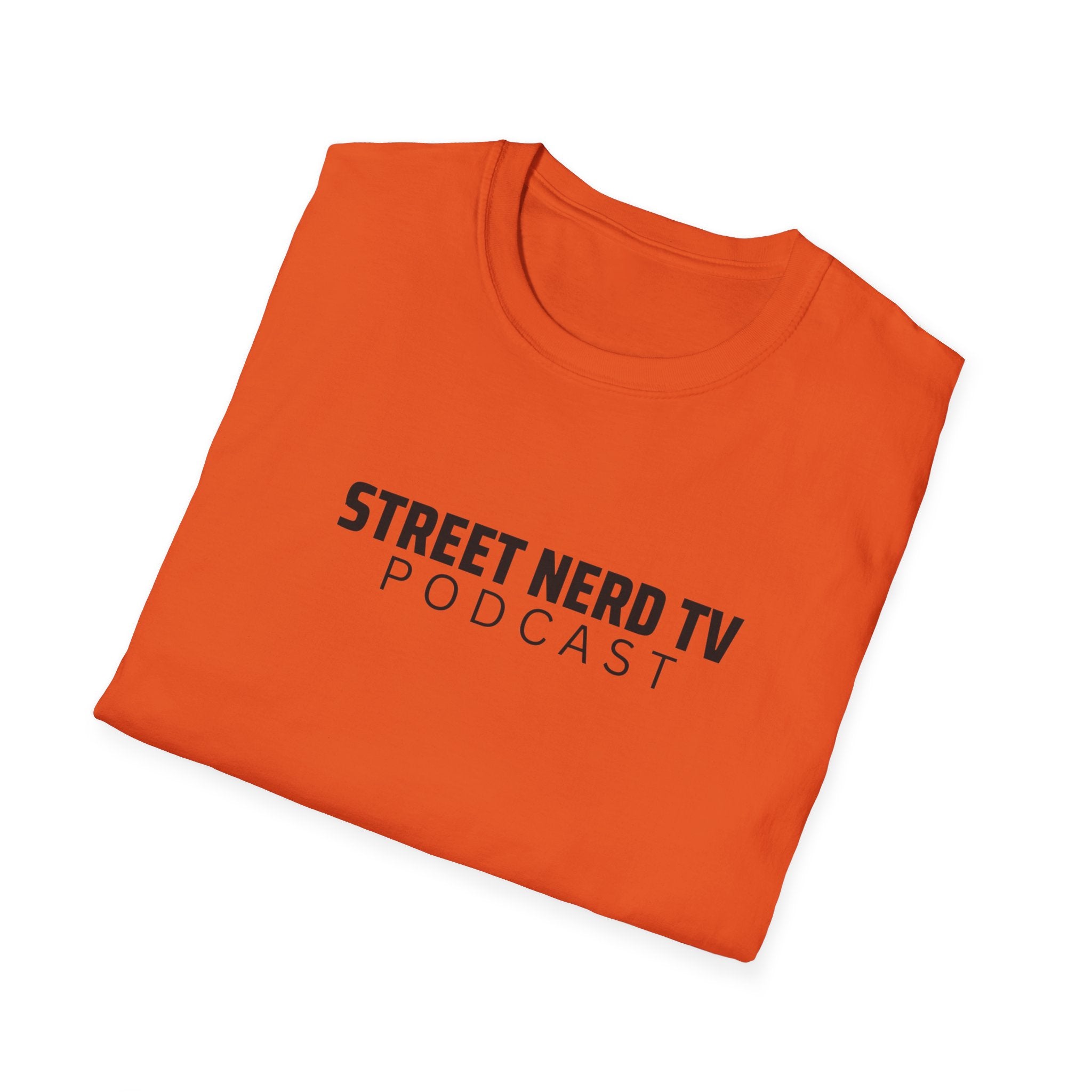 Street Nerd TV Podcast Unisex T-Shirt, Casual Wear, Gift for Creators, Comfortable Fit, Podcast Merch