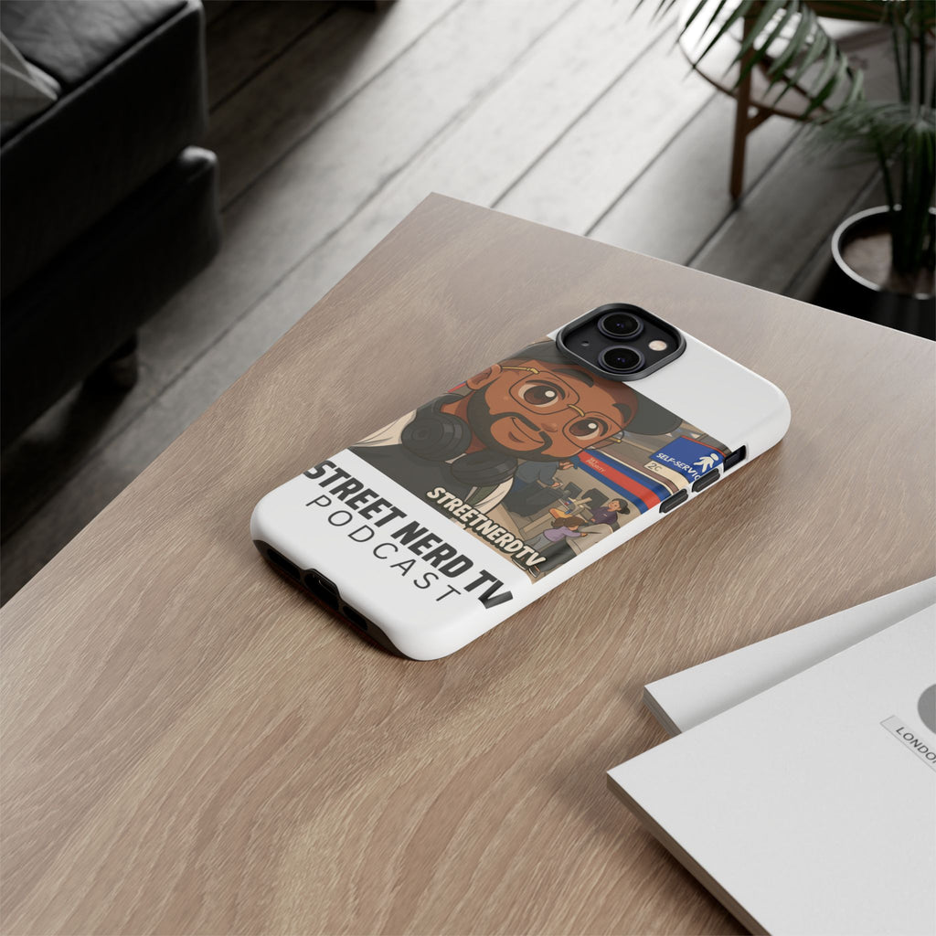 Podcast Phone Case | Tough Cases for Street Nerd TV Lovers, Geek Gifts, Decorative Tech Accessories, Durable Mobile Covers, Unique Gadgets