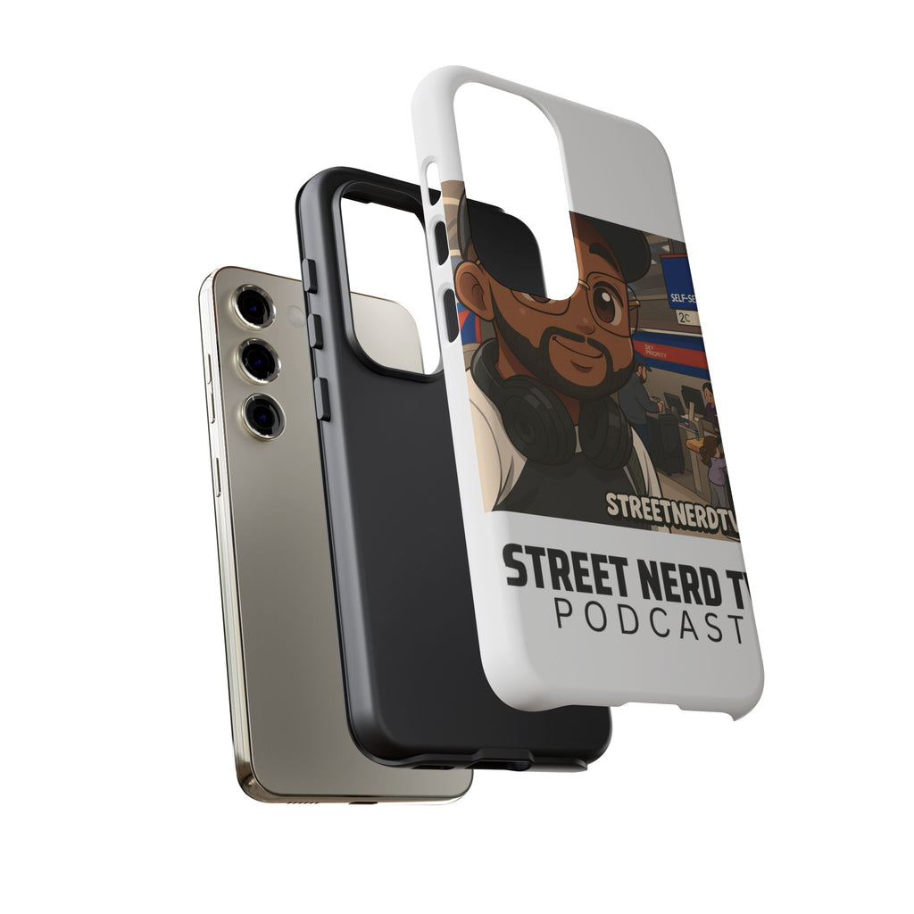 Podcast Phone Case | Tough Cases for Street Nerd TV Lovers, Geek Gifts, Decorative Tech Accessories, Durable Mobile Covers, Unique Gadgets