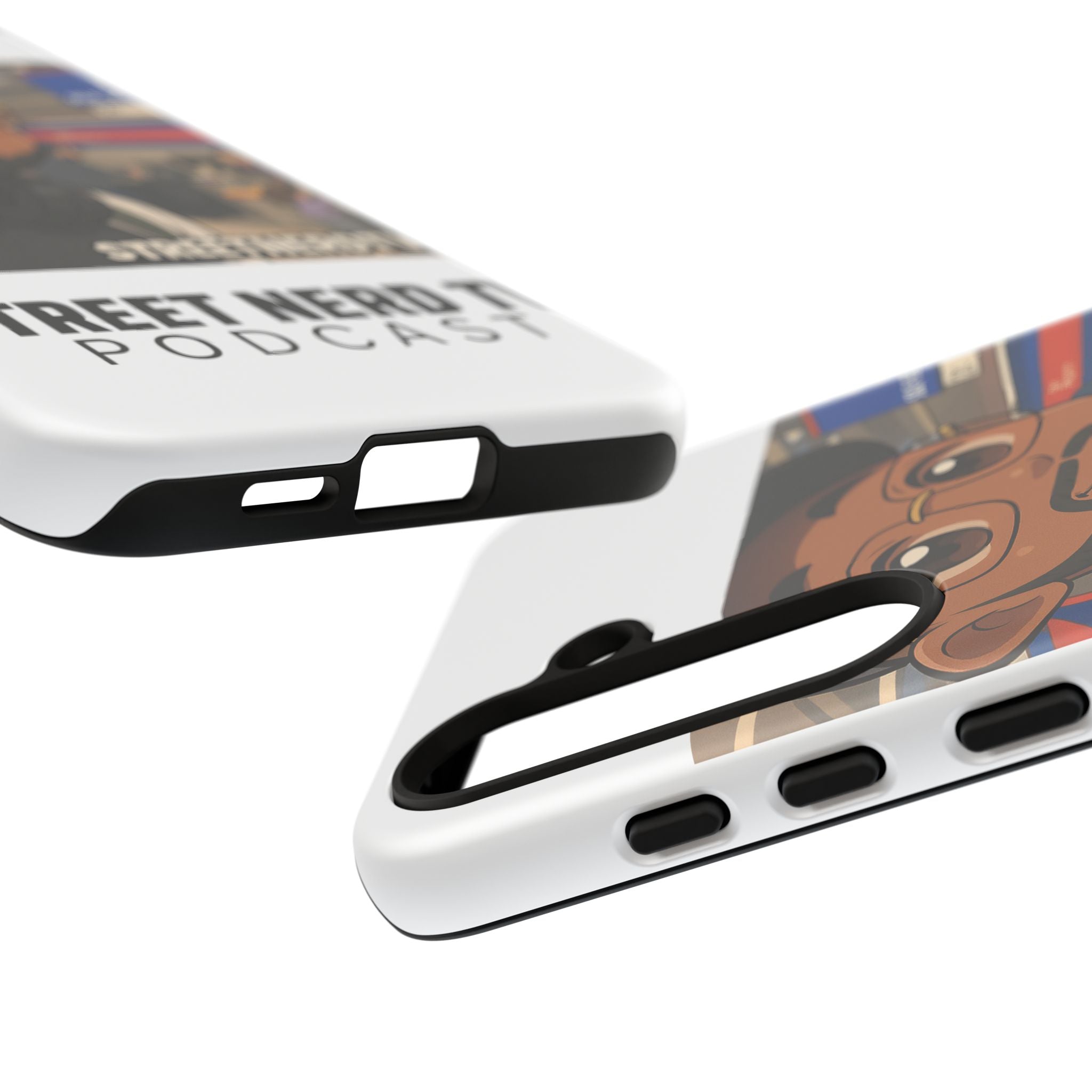 Podcast Phone Case | Tough Cases for Street Nerd TV Lovers, Geek Gifts, Decorative Tech Accessories, Durable Mobile Covers, Unique Gadgets