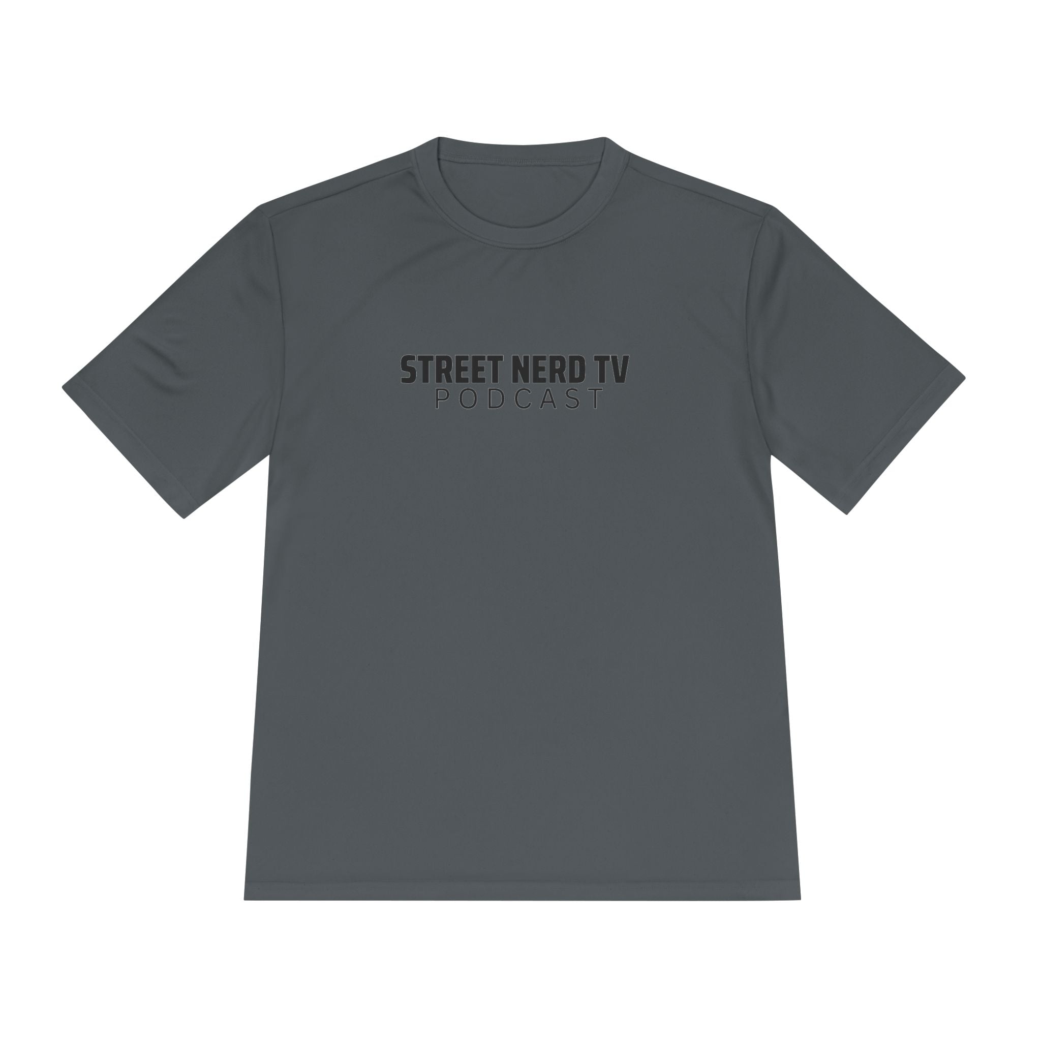 Street Nerd TV Podcast Tee - Unisex Moisture Wicking Athletic Shirt, Workout Top, Casual Wear, Gift for Podcasters, Cool Summer Apparel