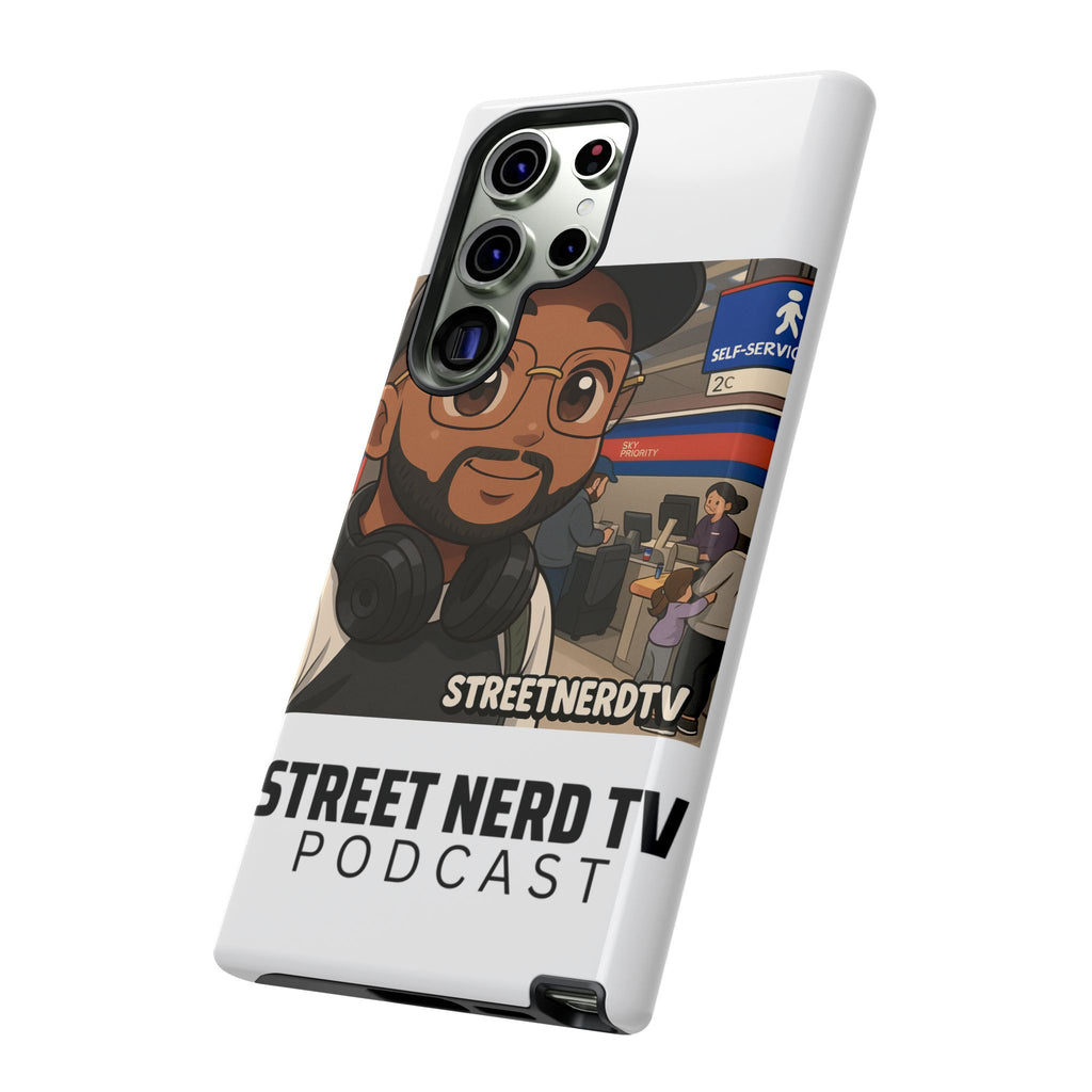 Podcast Phone Case | Tough Cases for Street Nerd TV Lovers, Geek Gifts, Decorative Tech Accessories, Durable Mobile Covers, Unique Gadgets