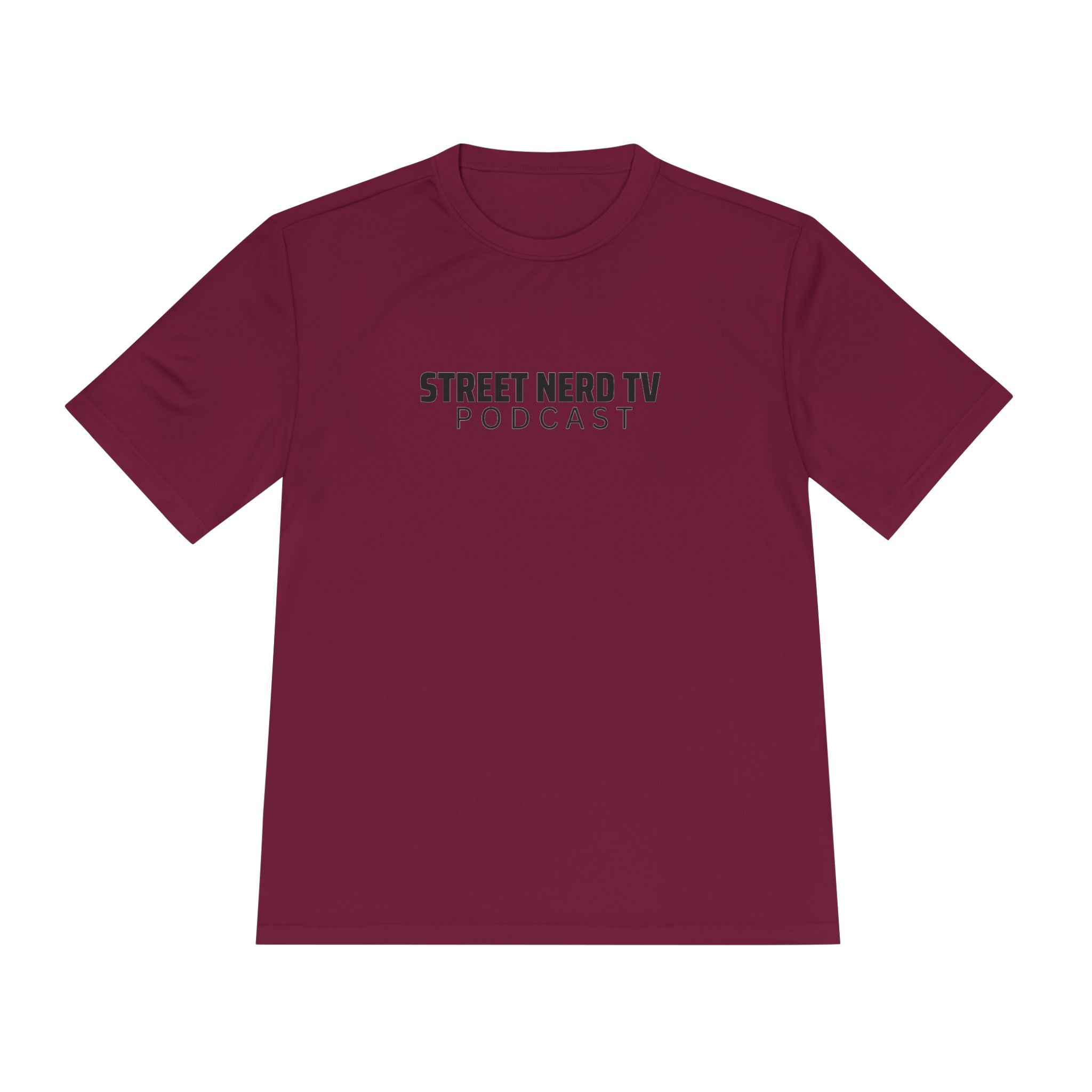 Street Nerd TV Podcast Tee - Unisex Moisture Wicking Athletic Shirt, Workout Top, Casual Wear, Gift for Podcasters, Cool Summer Apparel