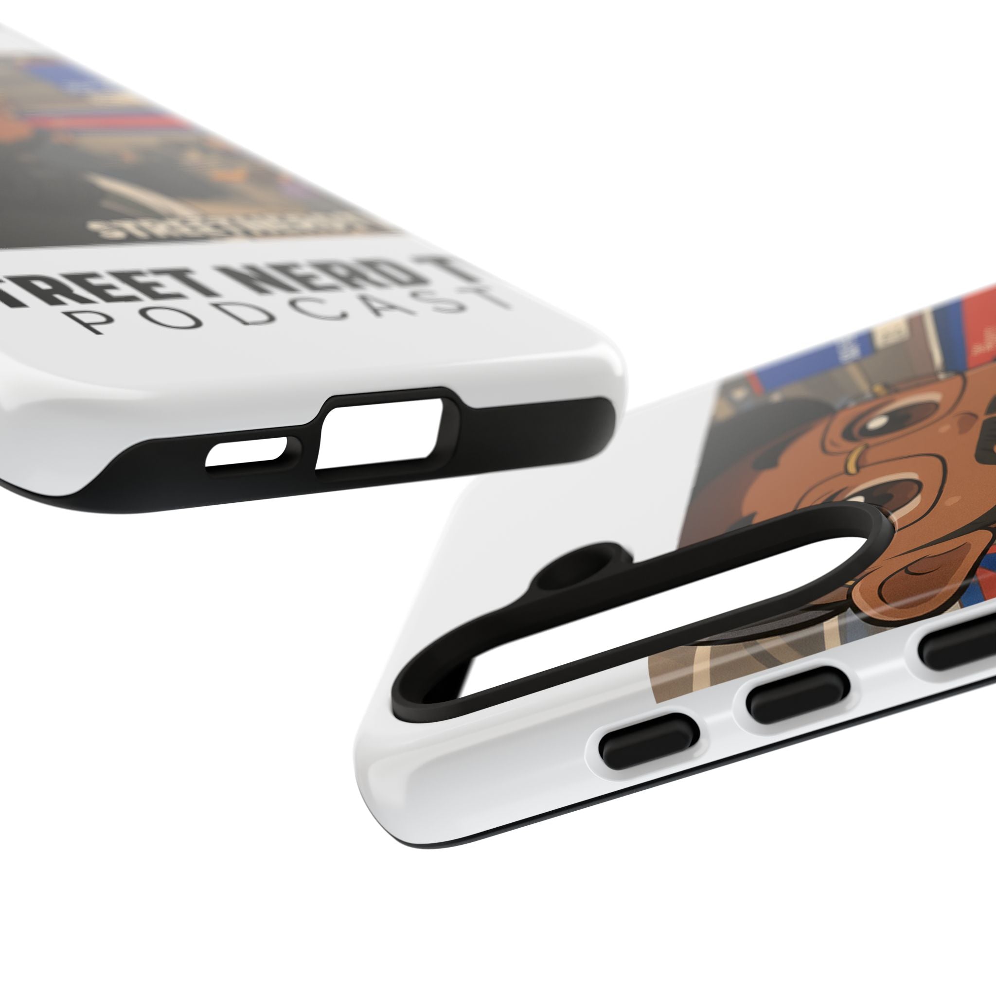 Podcast Phone Case | Tough Cases for Street Nerd TV Lovers, Geek Gifts, Decorative Tech Accessories, Durable Mobile Covers, Unique Gadgets