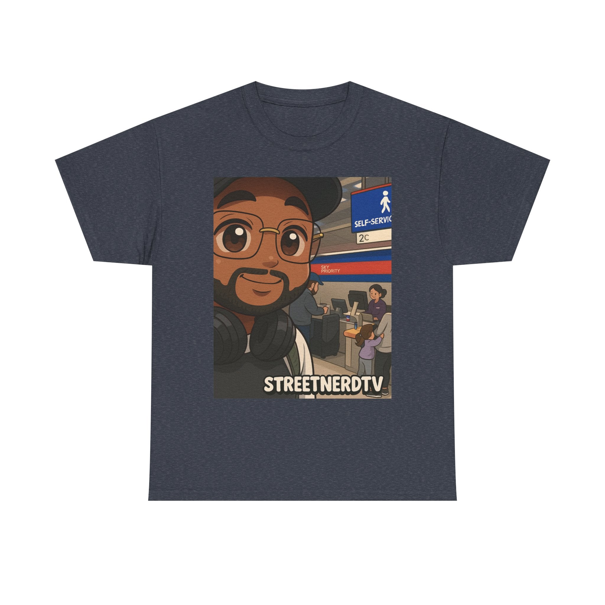 Unisex Heavy Cotton Tee (Mascot)