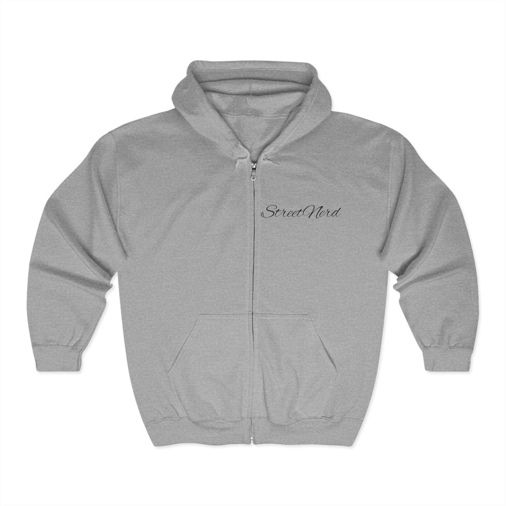 Cozy Unisex Full Zip Hoodie, Perfect for Relaxing, Casual Wear, Gift for Friends, Fall Fashion, Everyday Comfort