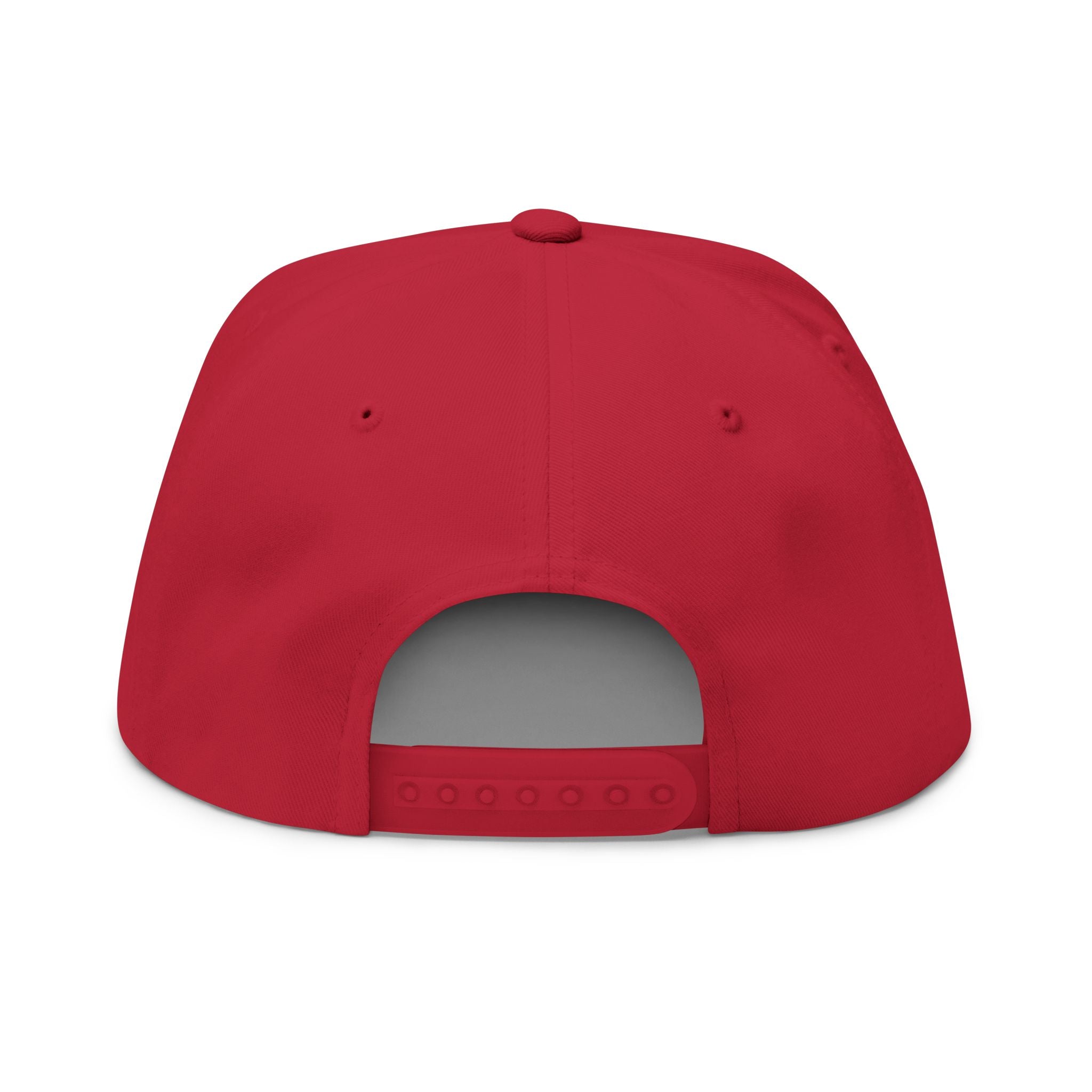 Street Nerd TV Podcast Flat Bill Cap — Embroidered Logo Snapback