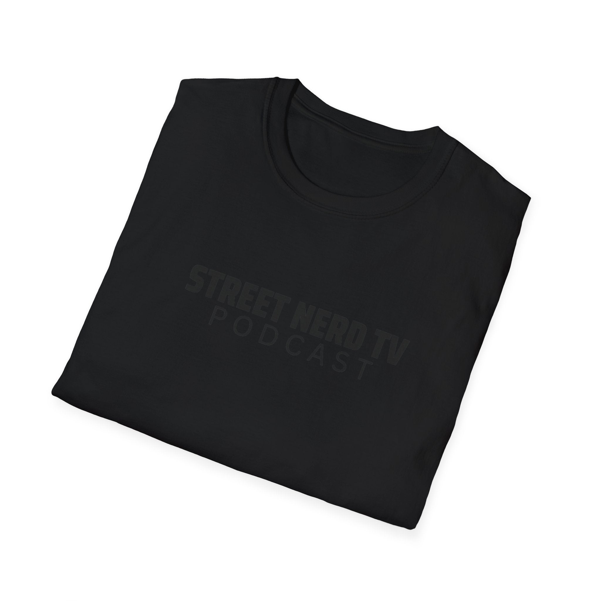 Street Nerd TV Podcast Unisex T-Shirt, Casual Wear, Gift for Creators, Comfortable Fit, Podcast Merch
