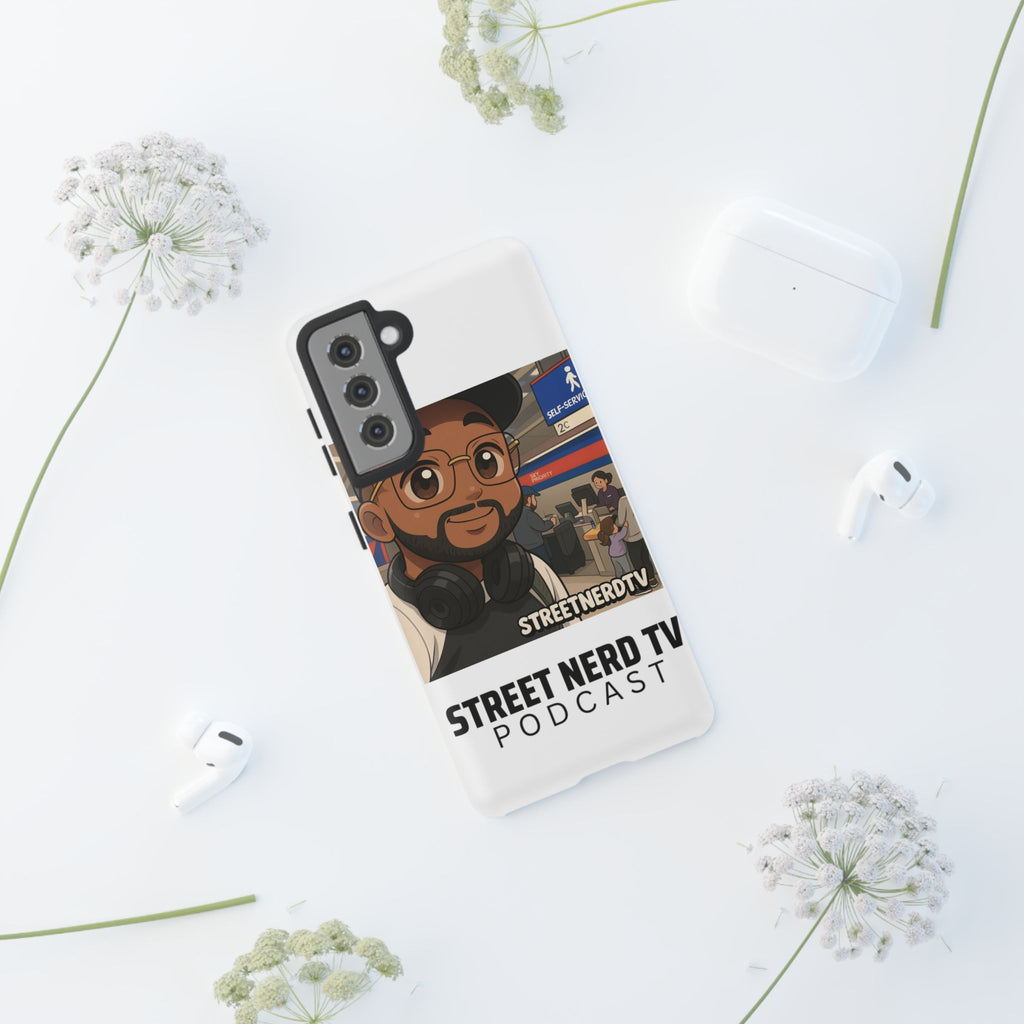 Podcast Phone Case | Tough Cases for Street Nerd TV Lovers, Geek Gifts, Decorative Tech Accessories, Durable Mobile Covers, Unique Gadgets
