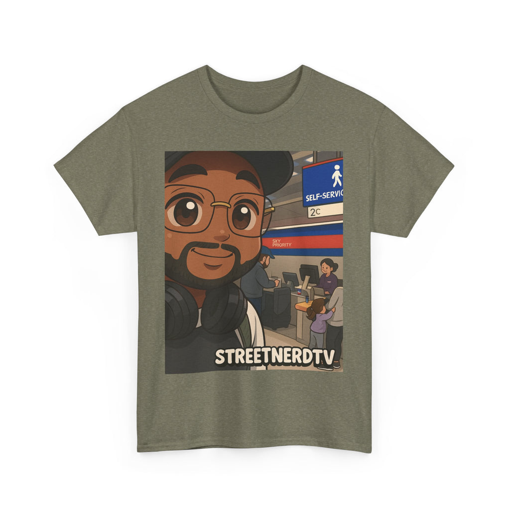 Unisex Heavy Cotton Tee (Mascot)