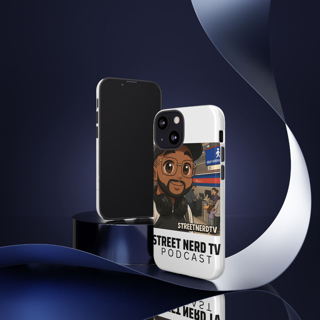 Podcast Phone Case | Tough Cases for Street Nerd TV Lovers, Geek Gifts, Decorative Tech Accessories, Durable Mobile Covers, Unique Gadgets