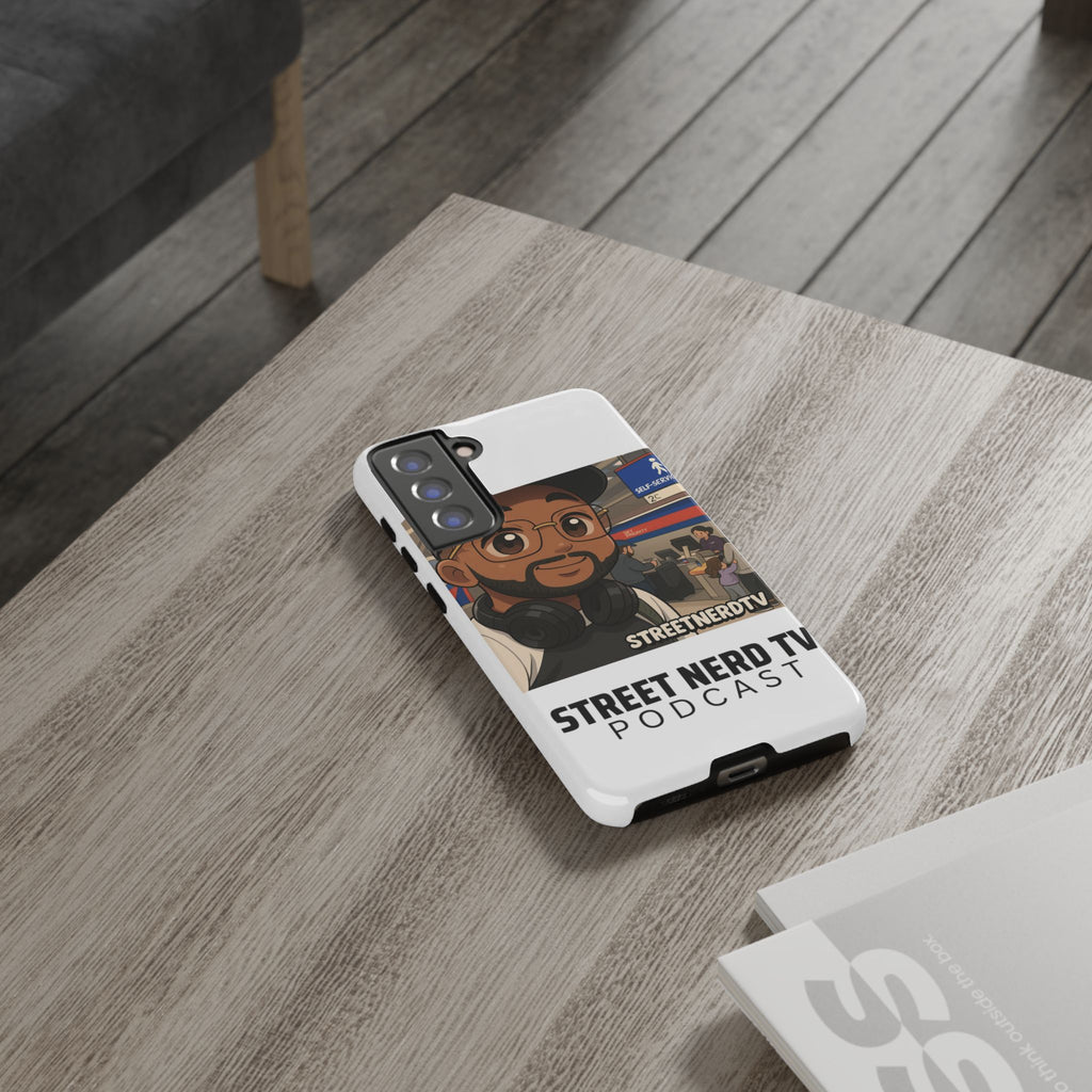 Podcast Phone Case | Tough Cases for Street Nerd TV Lovers, Geek Gifts, Decorative Tech Accessories, Durable Mobile Covers, Unique Gadgets