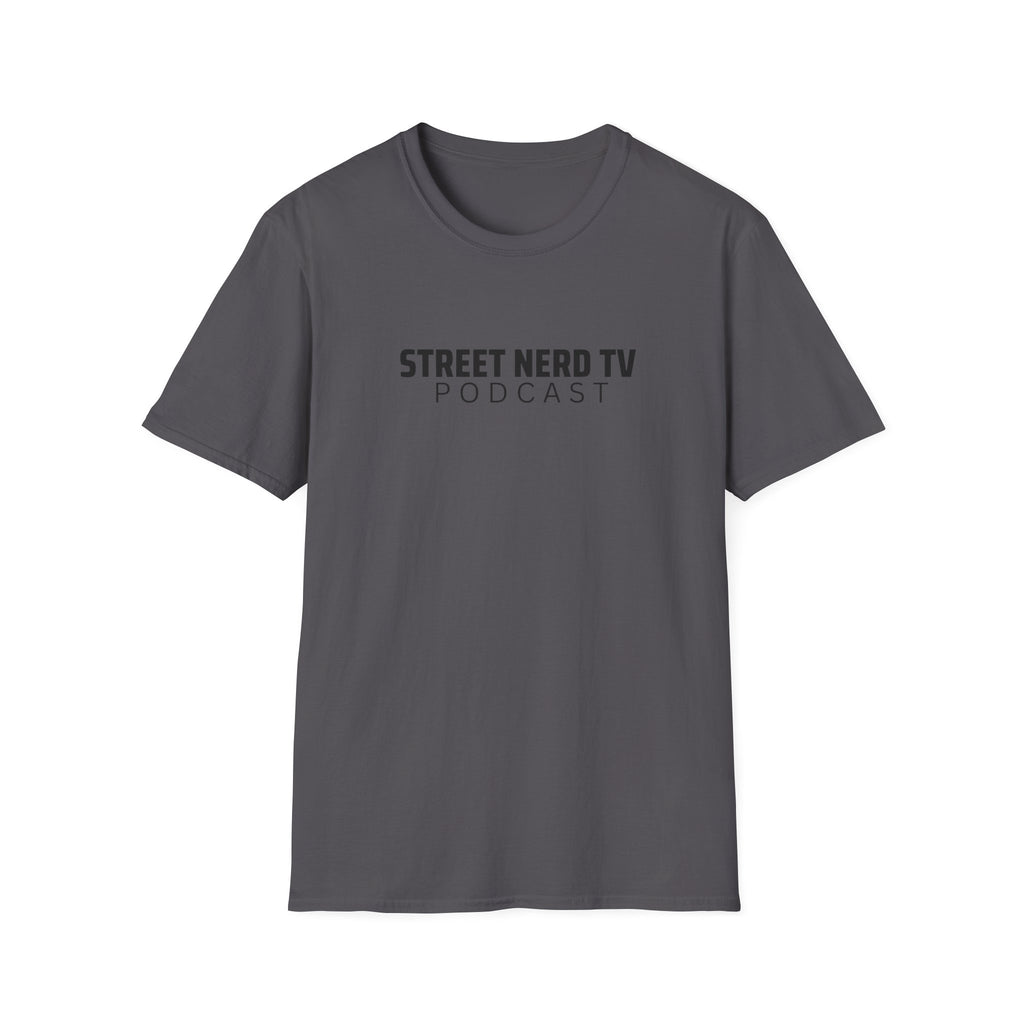 Street Nerd TV Podcast Unisex T-Shirt, Casual Wear, Gift for Creators, Comfortable Fit, Podcast Merch