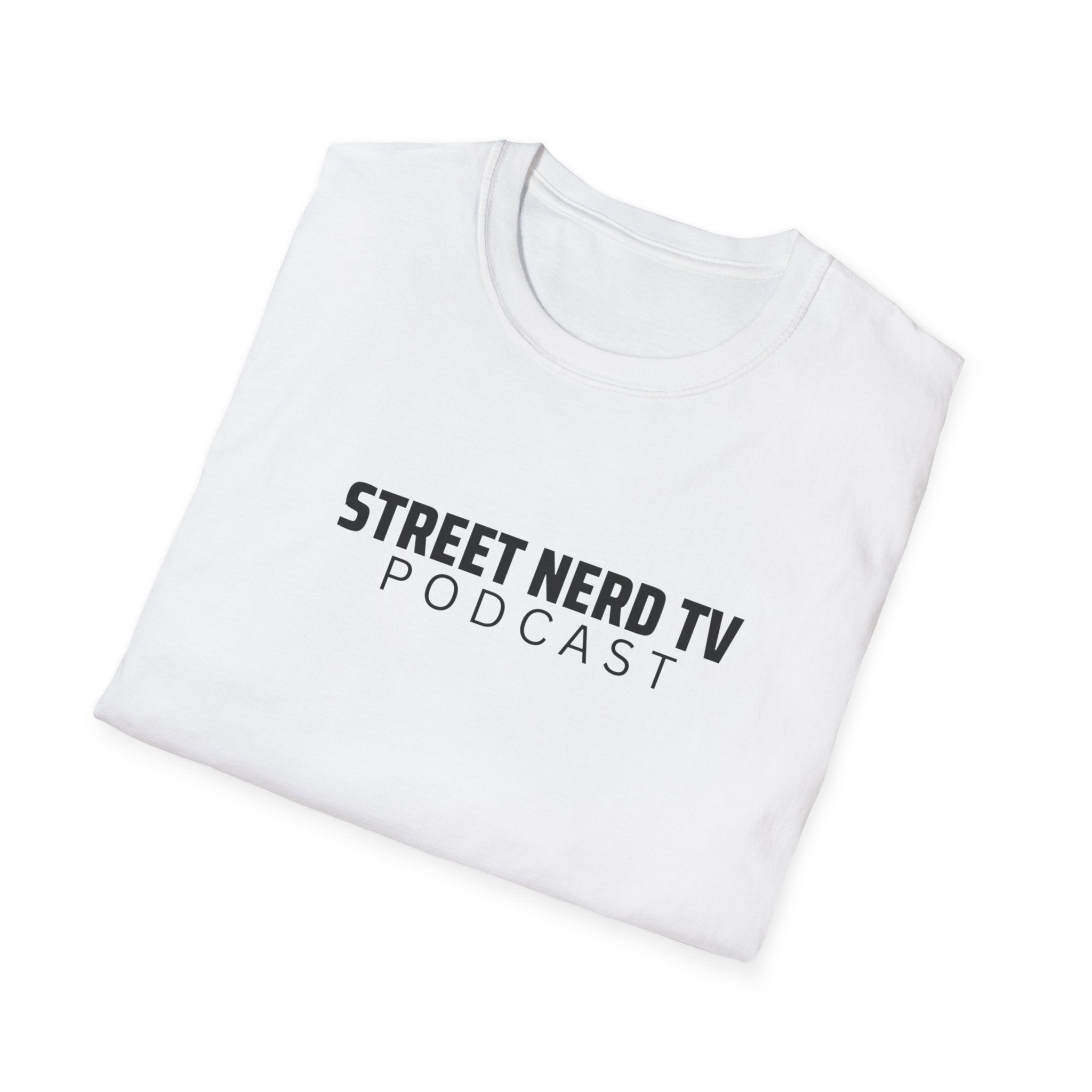 Street Nerd TV Podcast Unisex T-Shirt, Casual Wear, Gift for Creators, Comfortable Fit, Podcast Merch