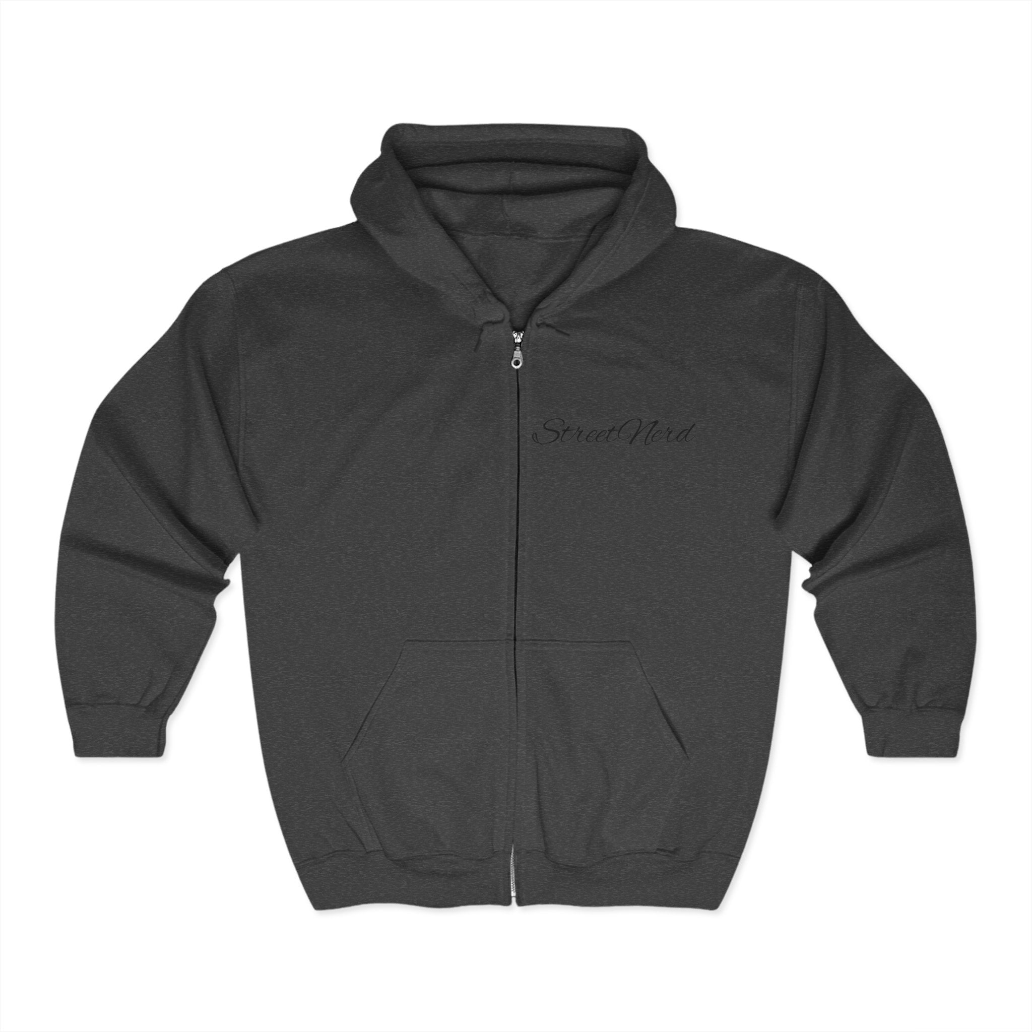 Cozy Unisex Full Zip Hoodie, Perfect for Relaxing, Casual Wear, Gift for Friends, Fall Fashion, Everyday Comfort