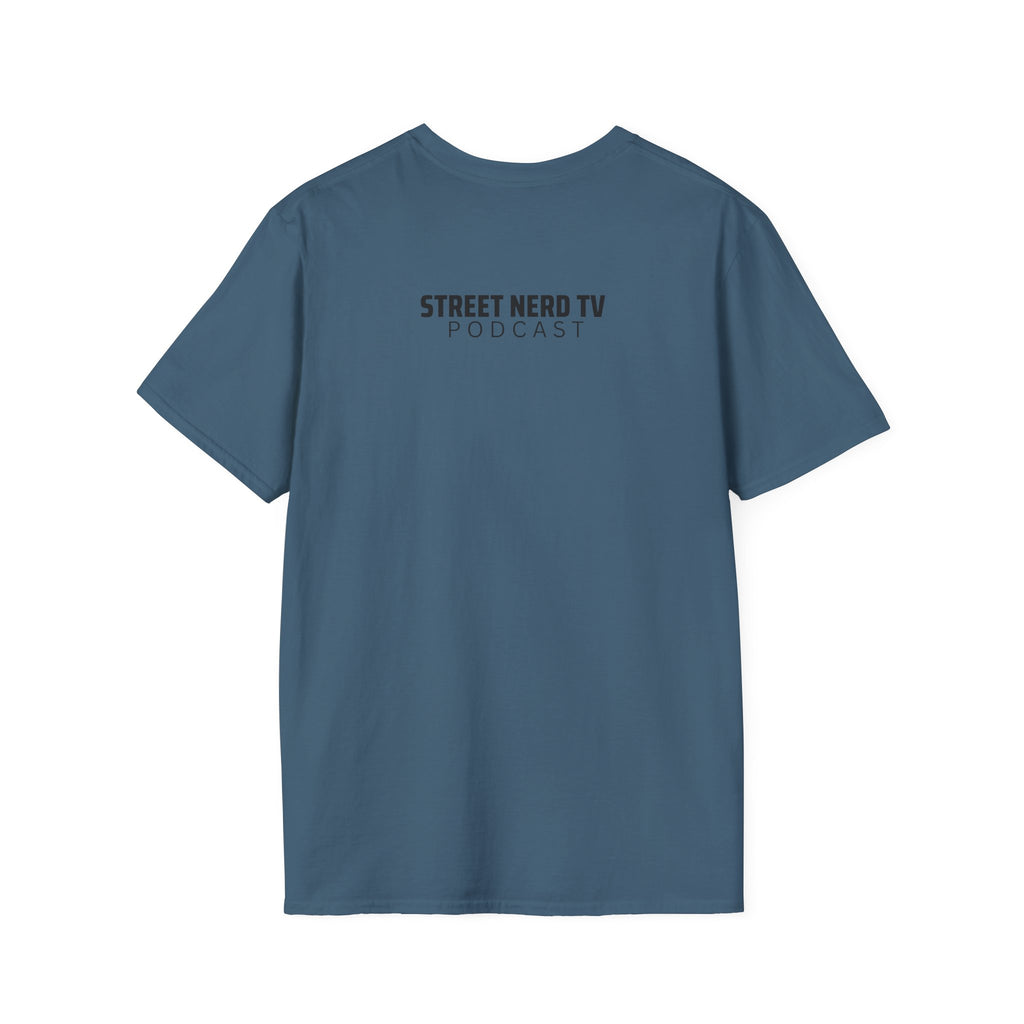 Street Nerd TV Podcast Unisex T-Shirt, Casual Wear, Gift for Creators, Comfortable Fit, Podcast Merch