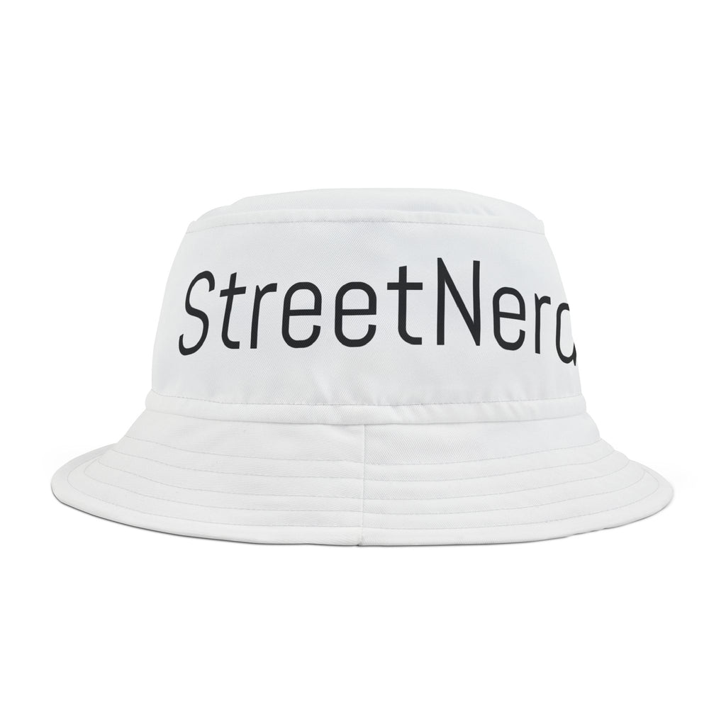 Stylish StreetNerd Bucket Hat, Trendy Summer Hat, Casual Outdoor Wear, Gift for Hipsters, Beach Accessory